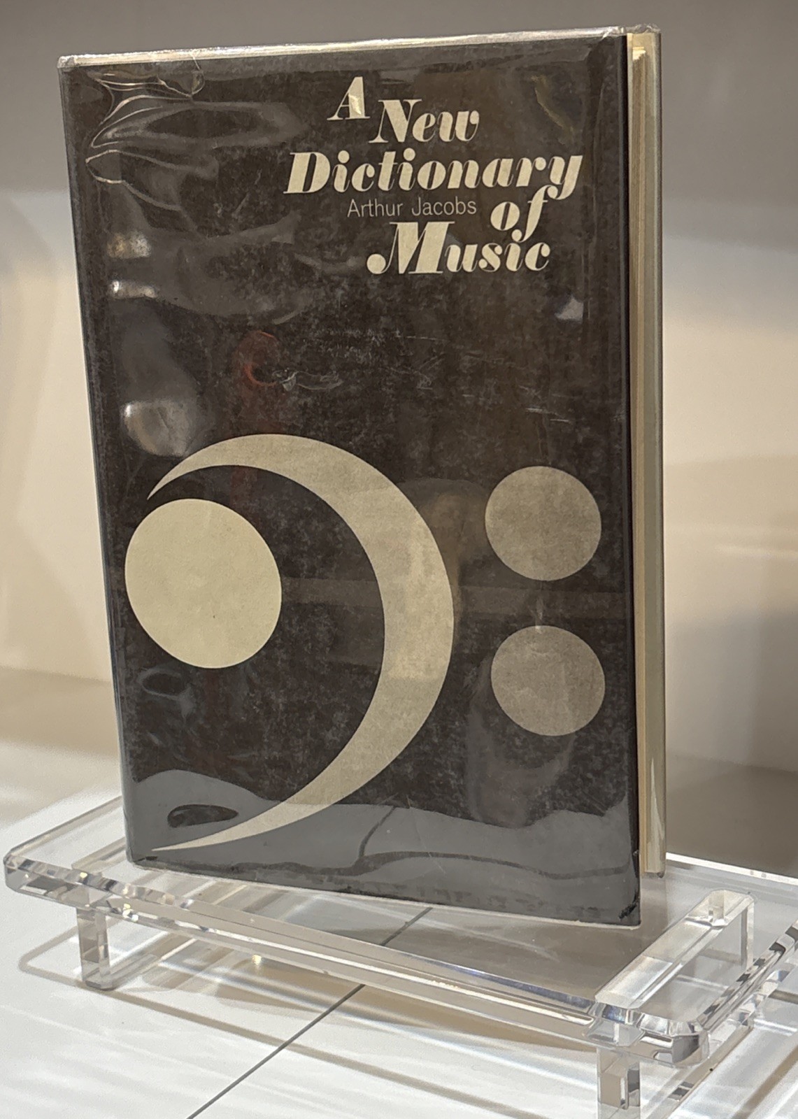 A New Dictionary of Music – Arthur Jacobs 1962 Aldine Library Edition Hardcover