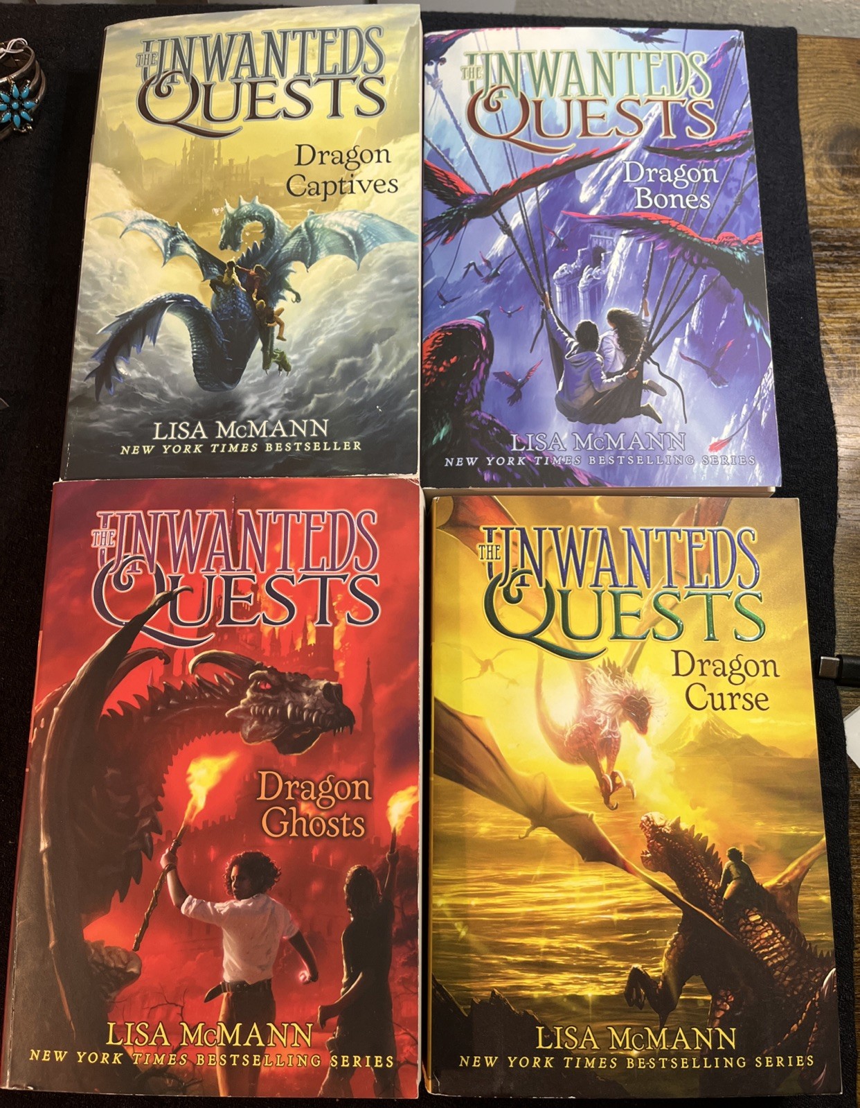 Lot of 6 Set THE UNWANTEDS Series Books 1-6by Lisa McMann – PB & HC
