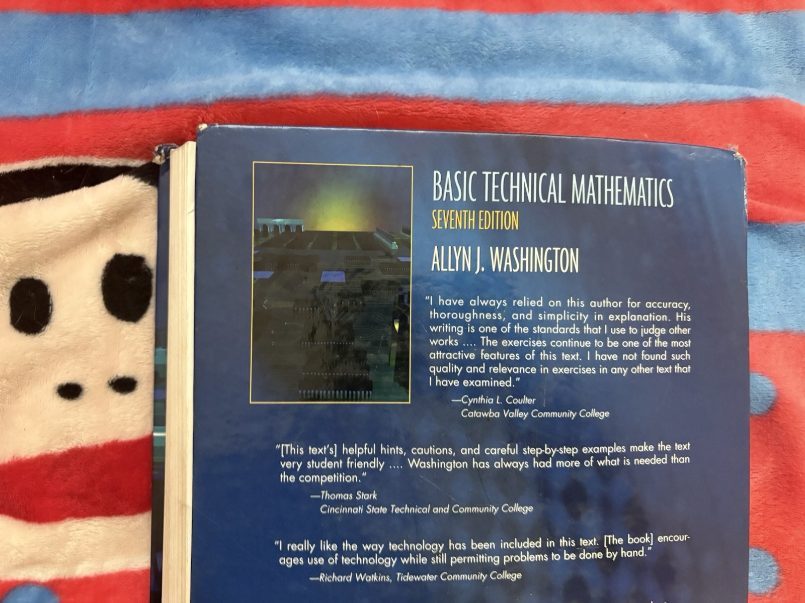 Basic Technical Mathematics by Allyn J. Washington 7th Edition. Hardcover, 2000