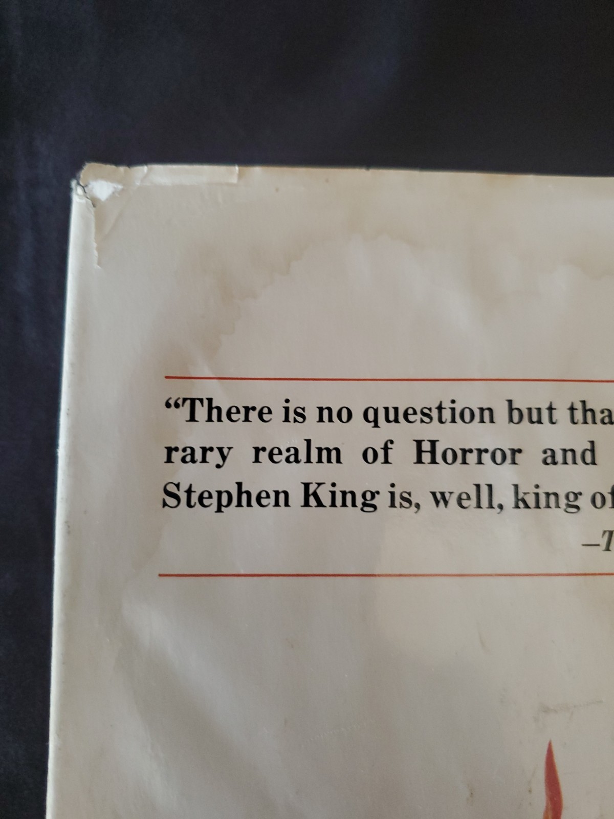Stephen King FIRESTARTER 1980 Full Size BCE Hardcover Book Club Edition