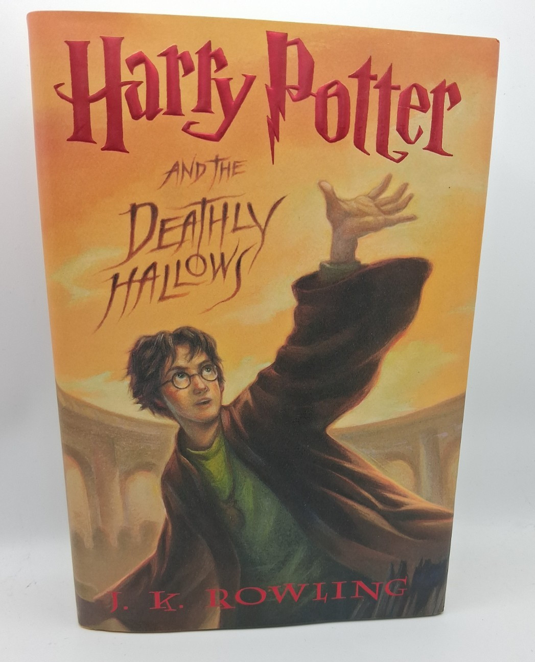 HARRY POTTER Deathly Hallows TRUE First Edition, 1st Printing DJ 759 pages Error