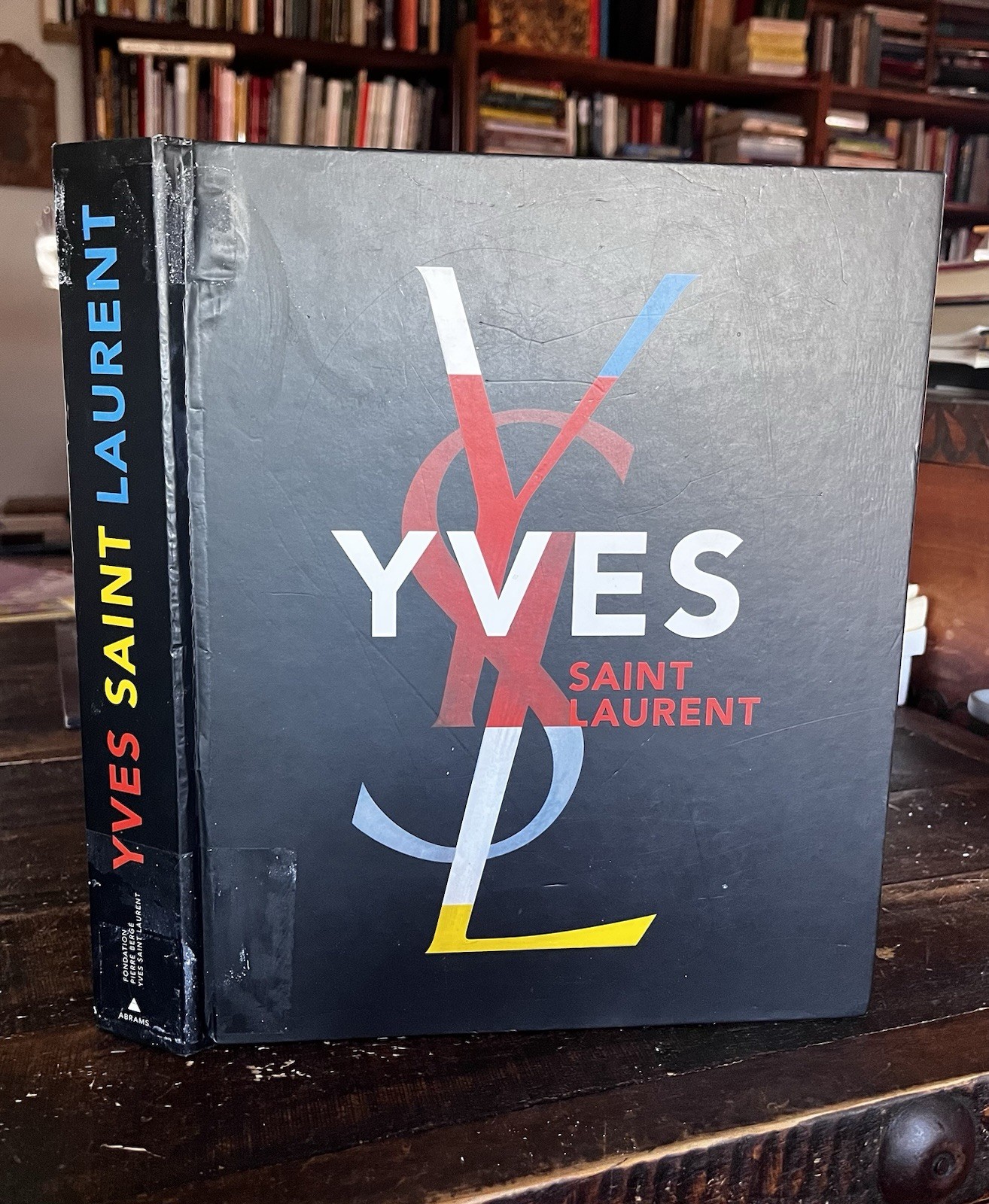 Yves Saint Laurent Lavish Fashion Design Retrospective Book