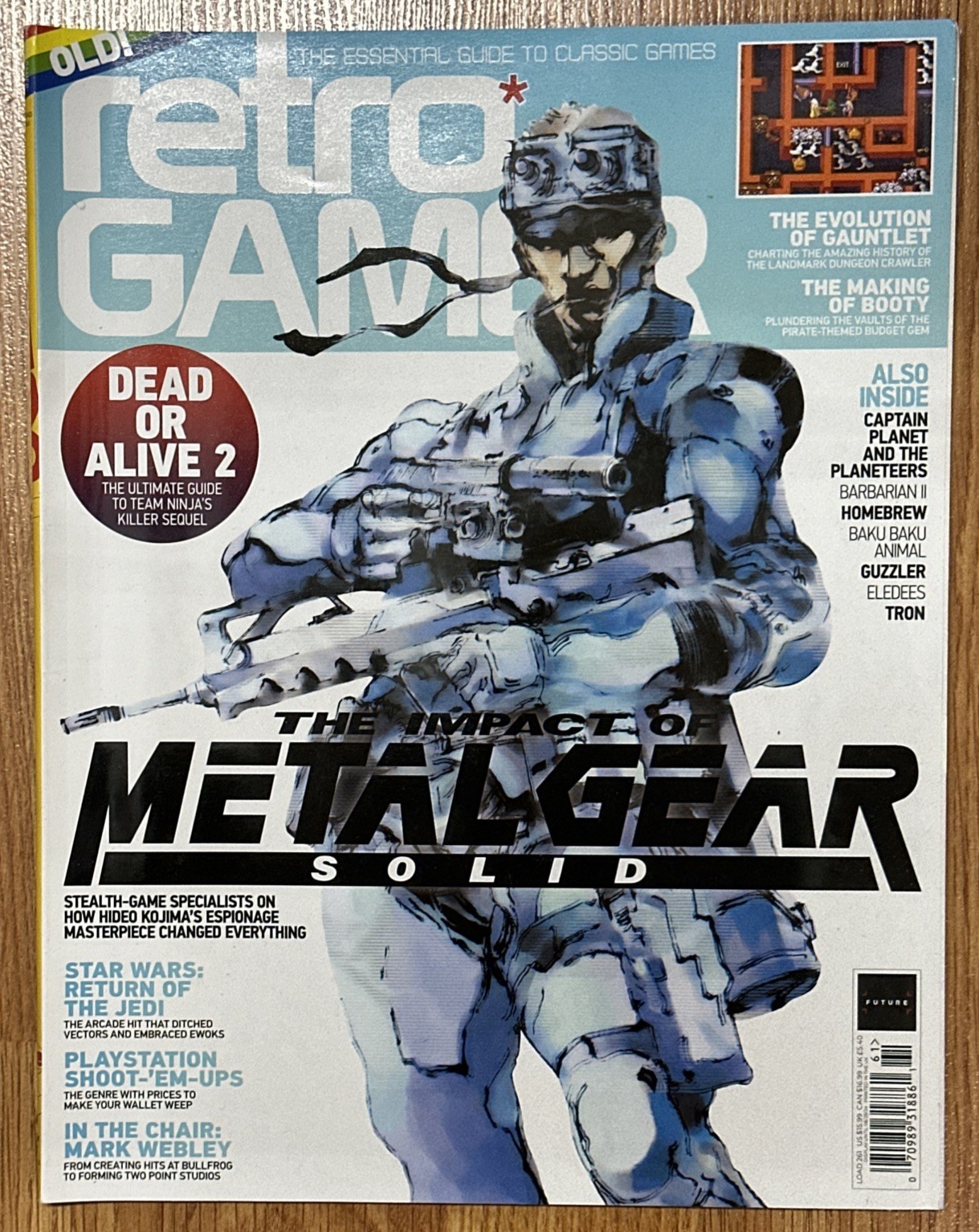 RETRO GAMER MAGAZINE 2024 Issue 261 THE IMPACT OF METALGEAR SOLID