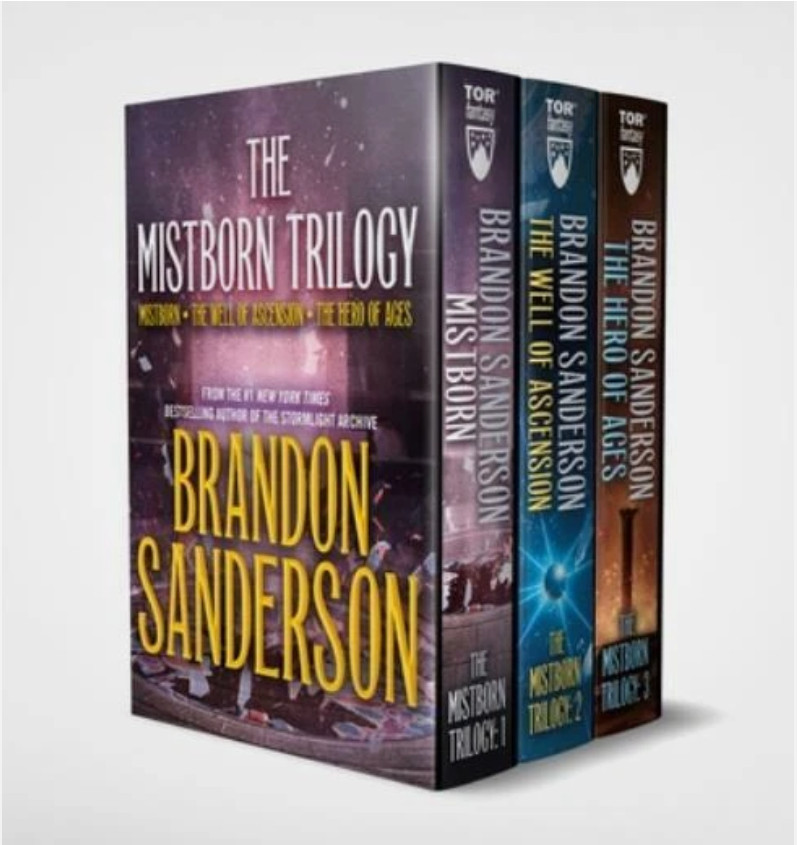 Mistborn Boxed Set I : Mistborn, the Well of Ascension, the Hero of Ages by…