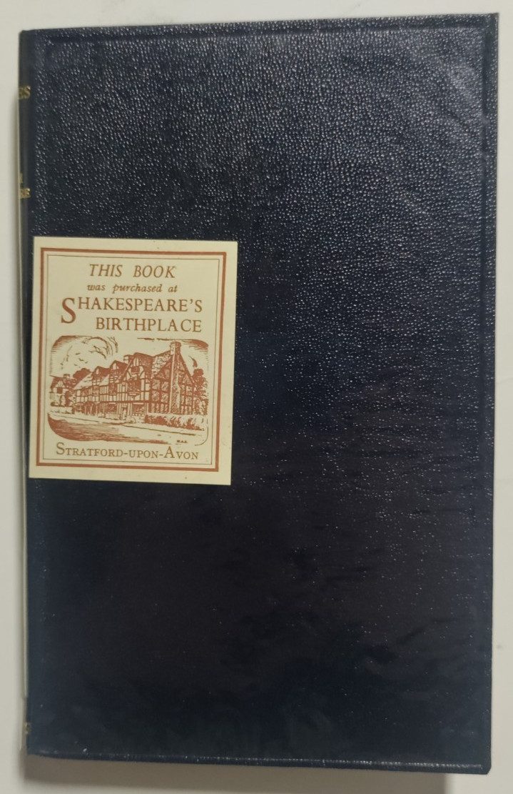William Shakespeare – Complete Works – 4 Volume Set Collins, 1958 Leather -Boxed