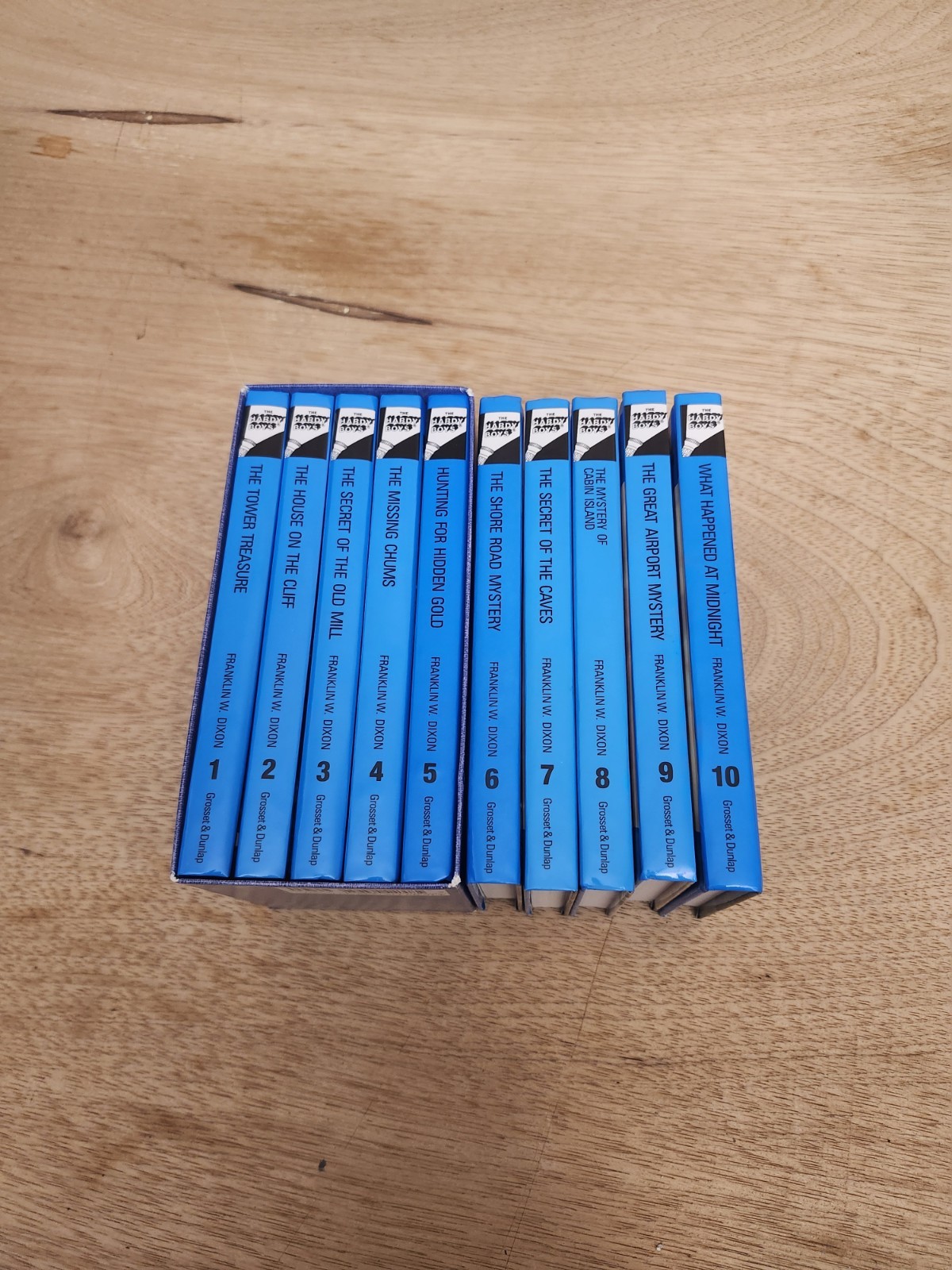 Hardy Boys Collection Books 1-10 Franklin W. Dixon 1995 Set Grosset & Dunlap