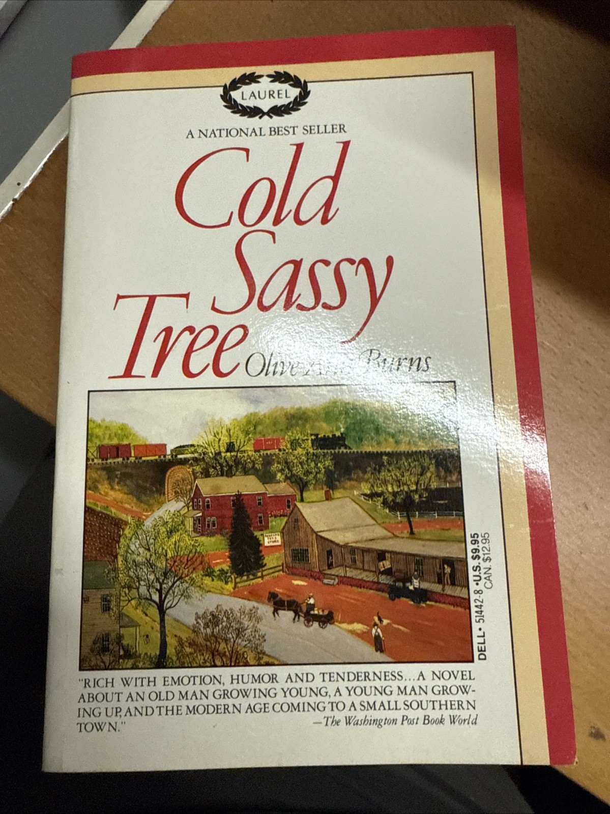Cold Sassy Tree by Olive Ann Burns (1986, Trade Paperback)