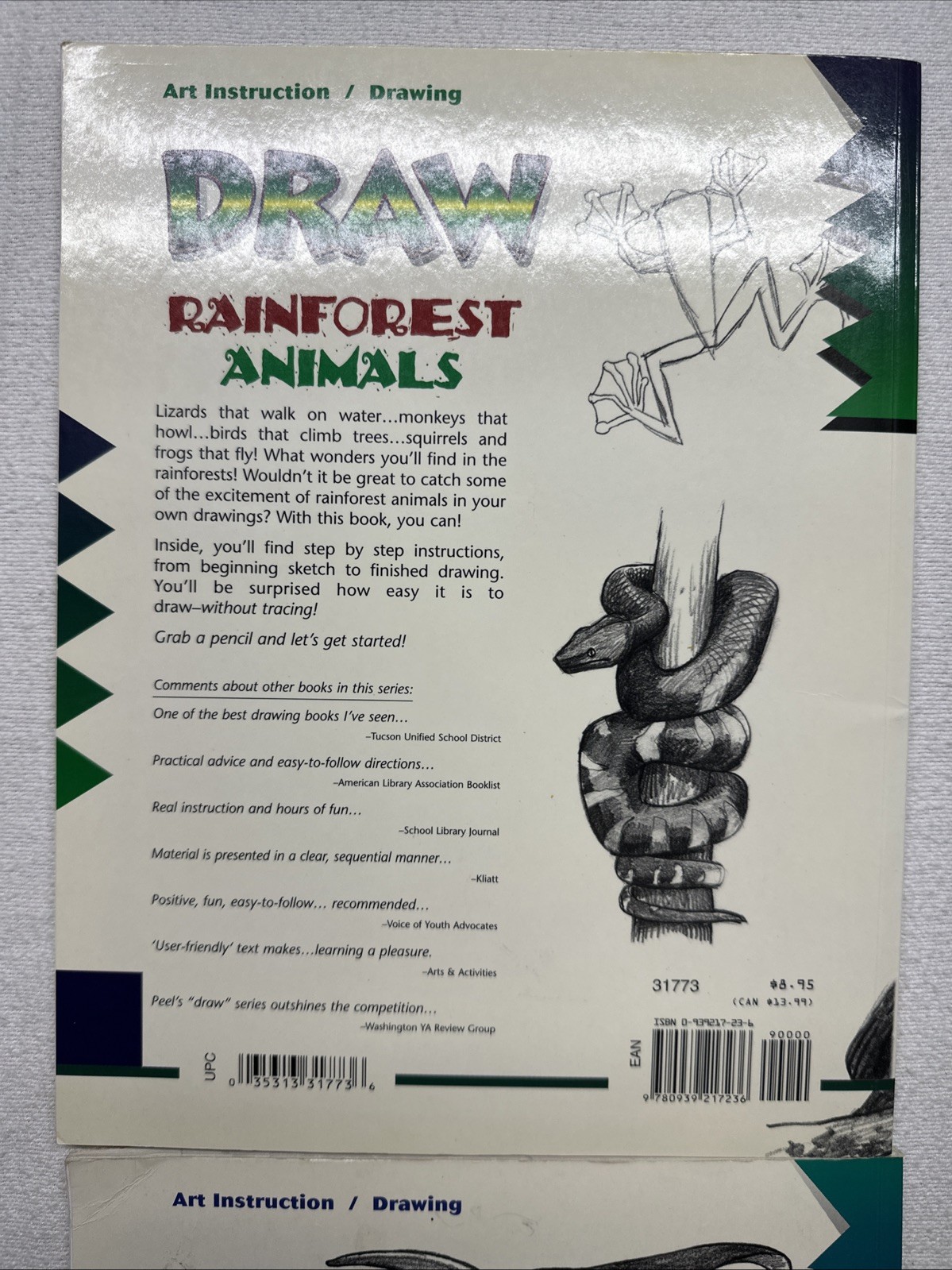 Two learn to draw for beginners draw ocean & rainforest animals Doug DuBosque