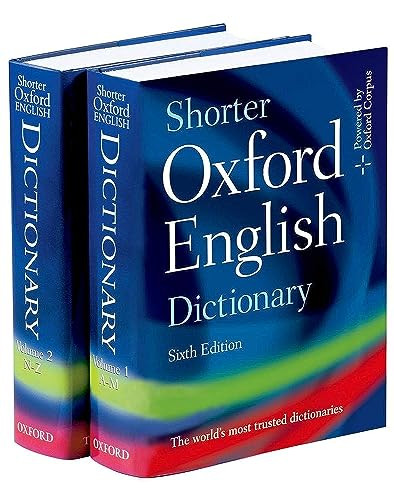 Shorter Oxford English Dictionary [Editor-In-Chief, Lesley Brown