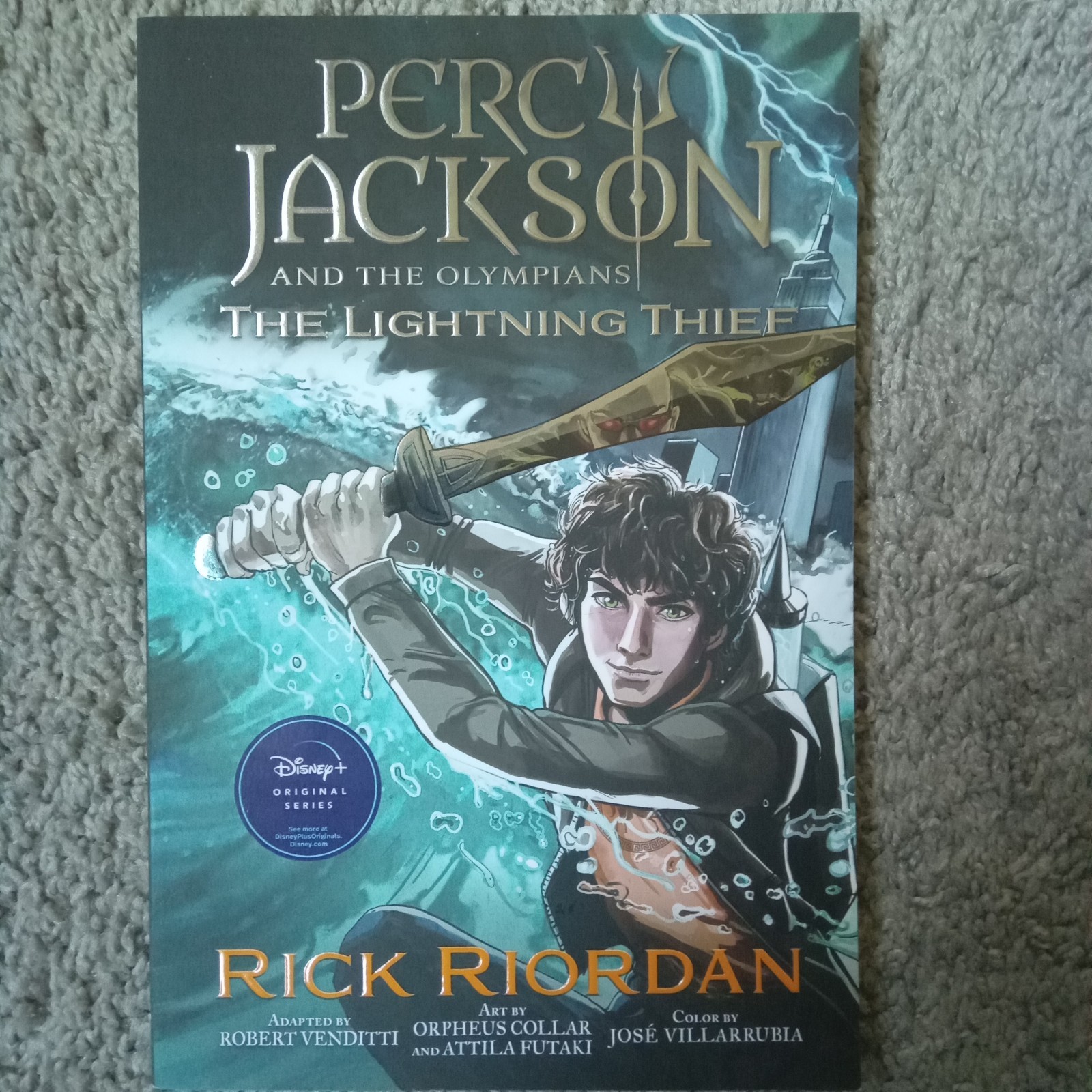 Percy Jackson and the Olympians: The Lightning Thief – BRAND NEW Free Shipping!