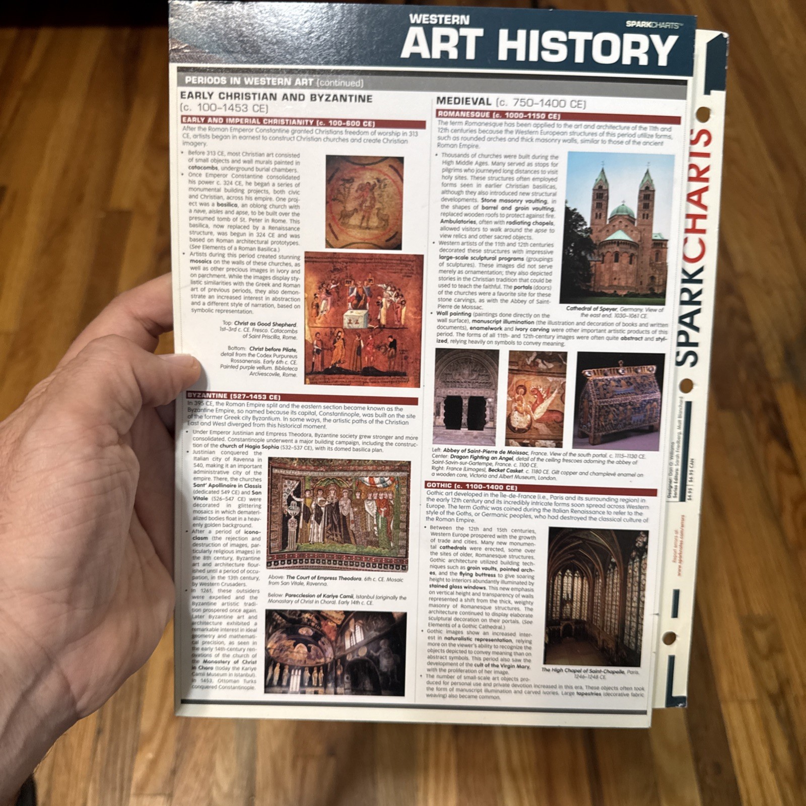 WESTERN ART HISTORY (SPARKCHARTS)