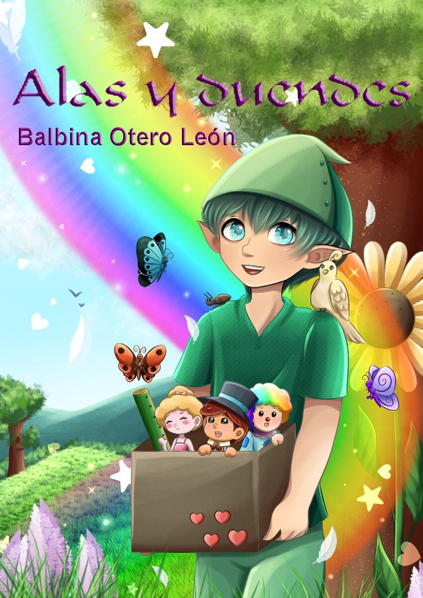 Libro infantil ilustrado (Ejemplar firmado) Alas y duendes – Colección Cololin