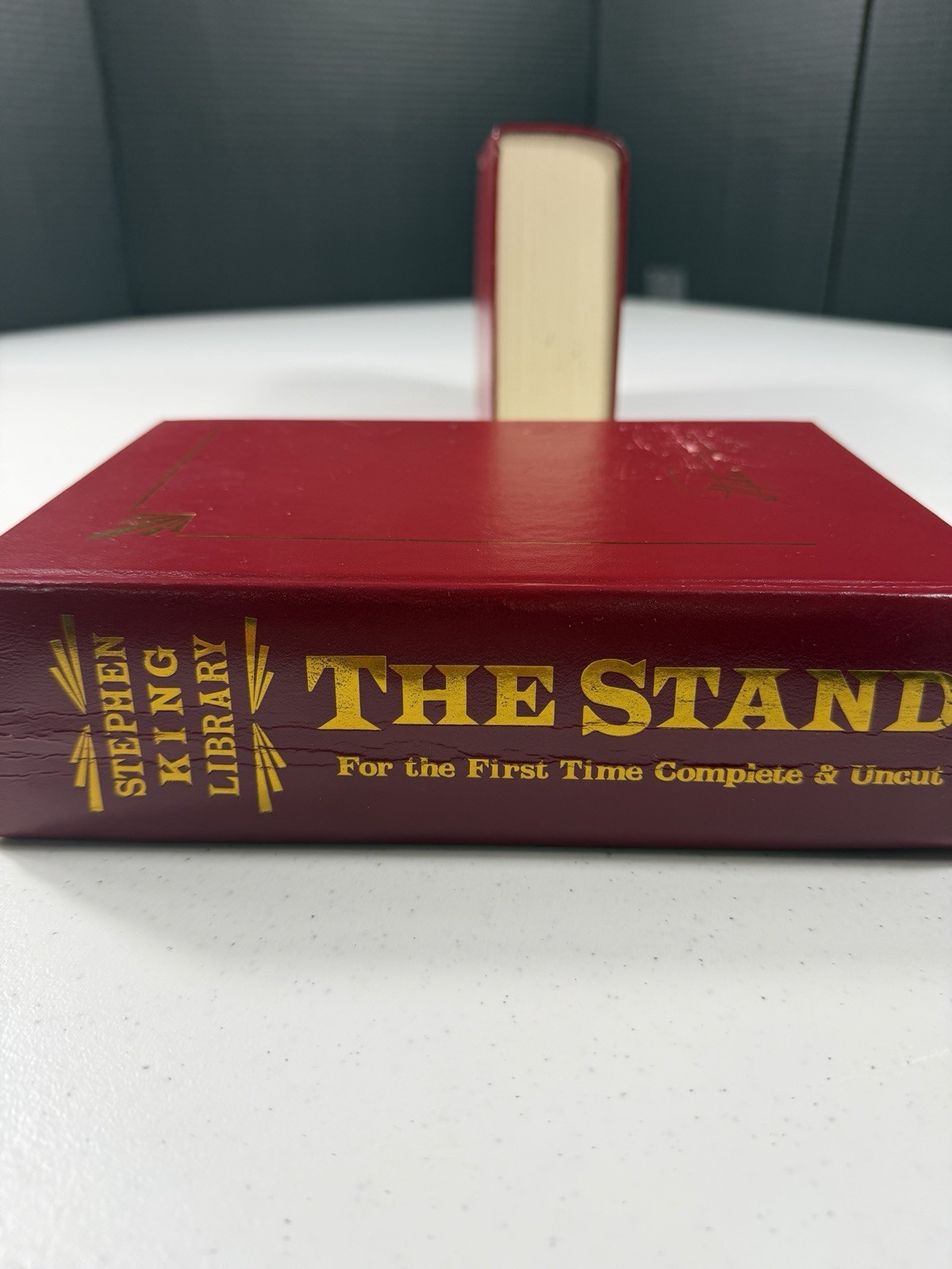Stephen King Red Library Collection THE STAND lot Of 2 Complete Uncut & Regular