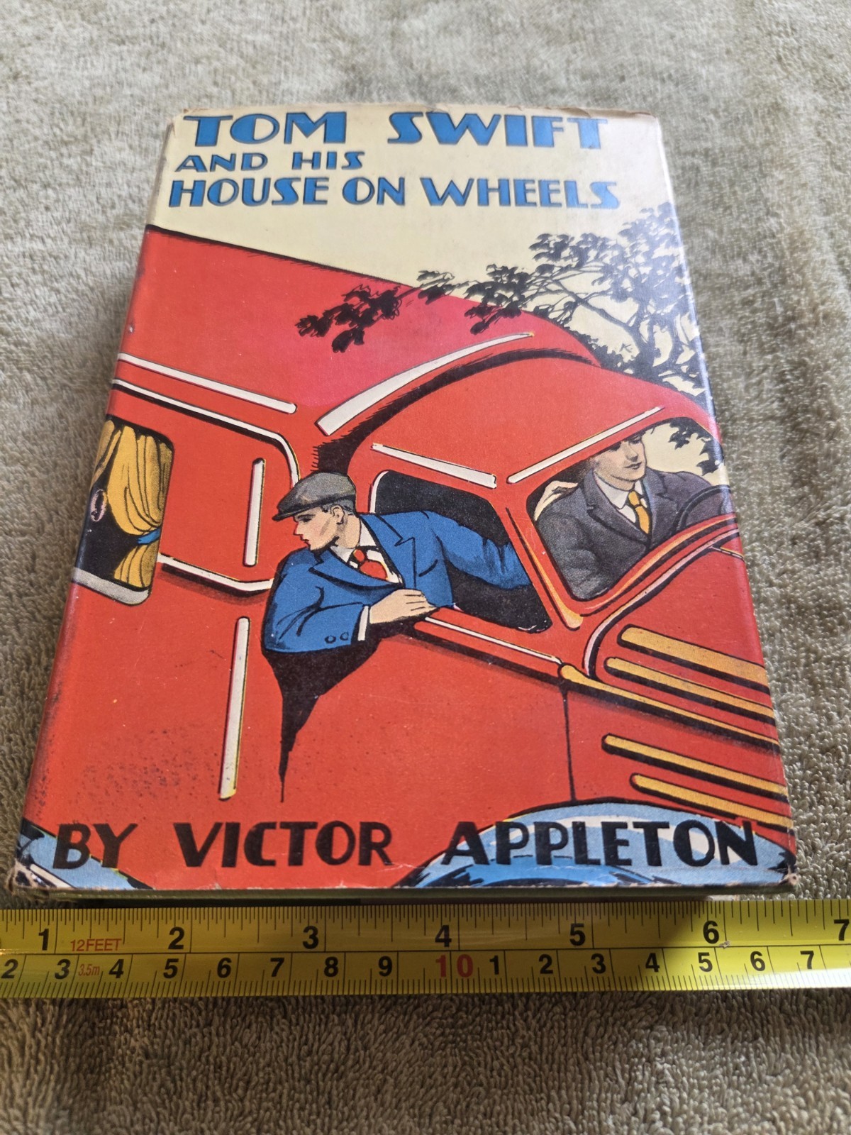 Victor Appleton Tom Swift House on Wheels HC/DJ Whitman Publishing 1929