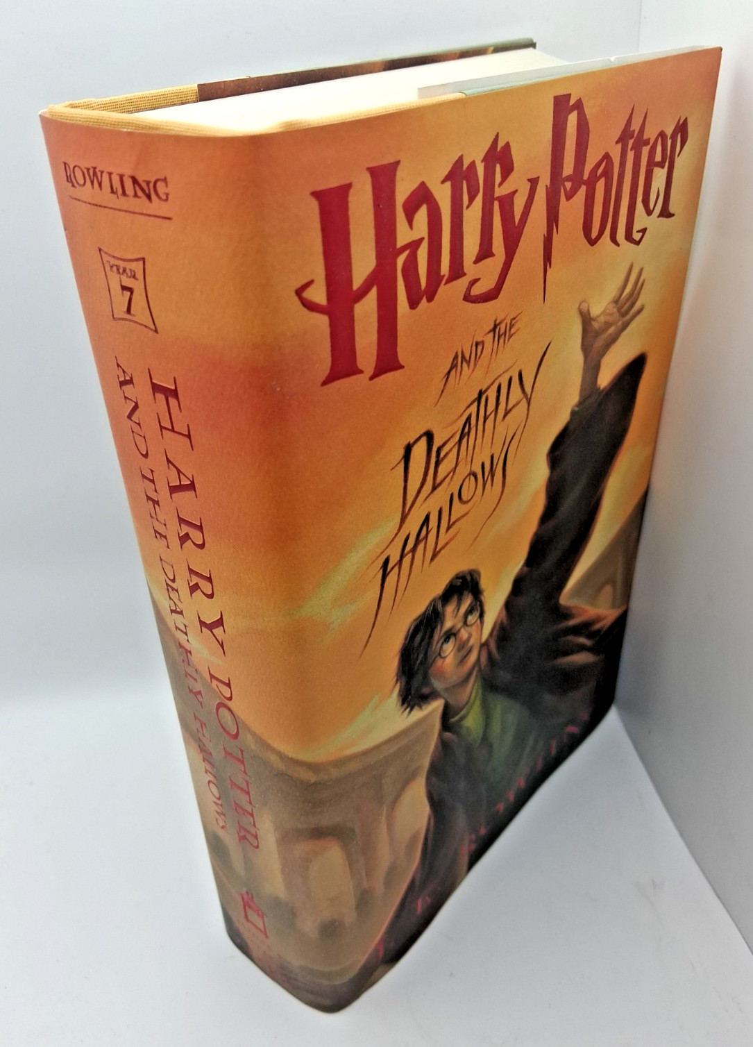 HARRY POTTER Deathly Hallows TRUE First Edition, 1st Printing DJ 759 pages Error