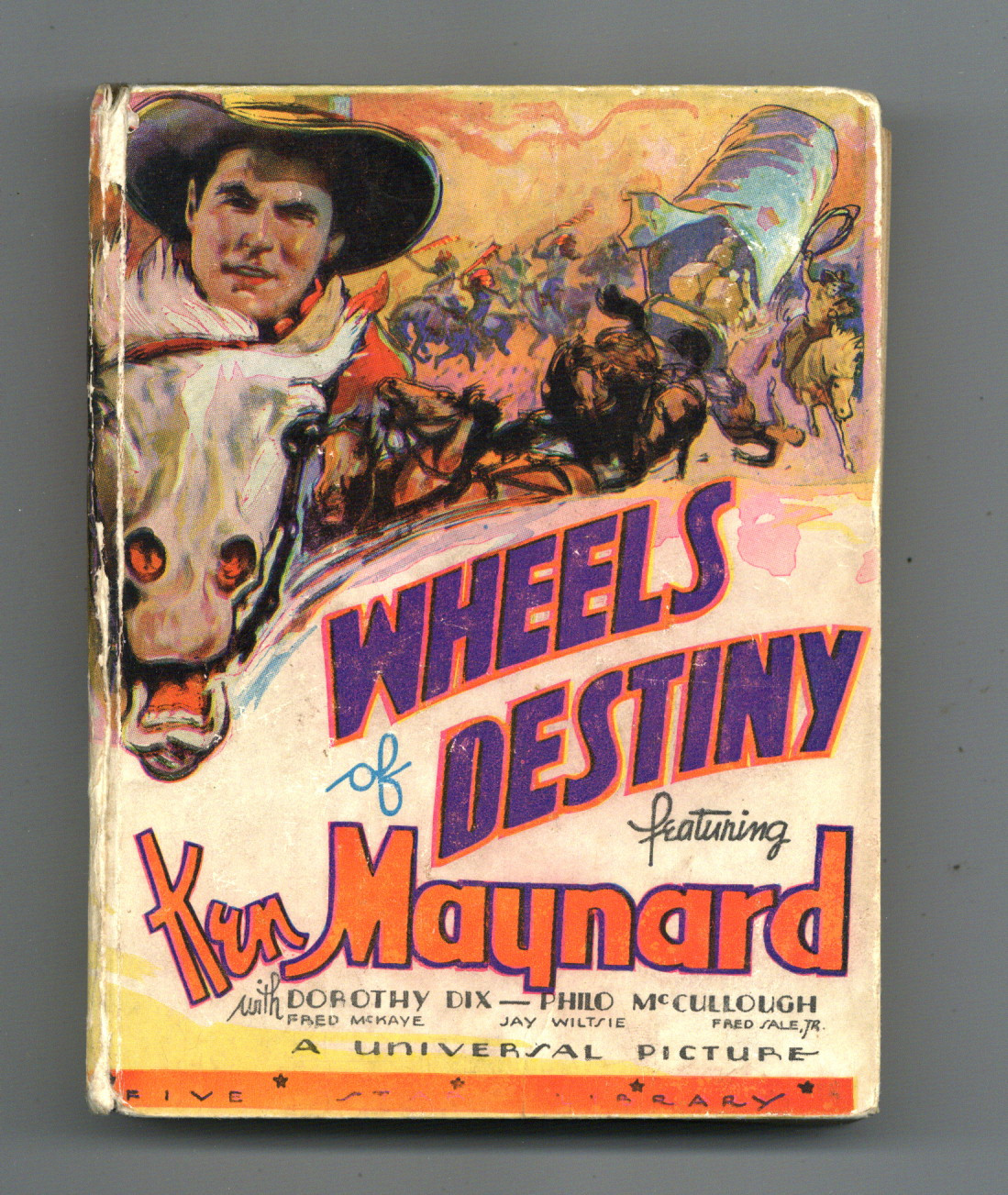 Ken Maynard in Wheels of Destiny #5 FN+ 6.5 1934