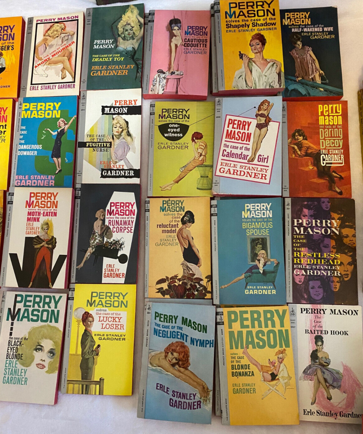 Perry Mason Erle Stanley Gardner CHOOSE YOUR TITLE: 60’s Pocket PB LIKE NEW #1