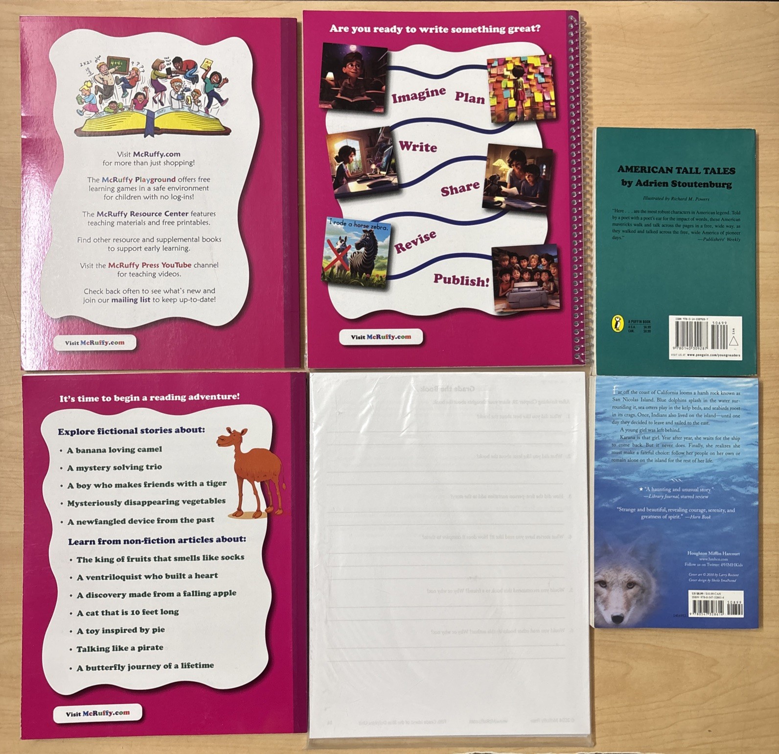 McRuffy Press Fifth Grade Reading and Writing Curriculum Complete Set Book Units