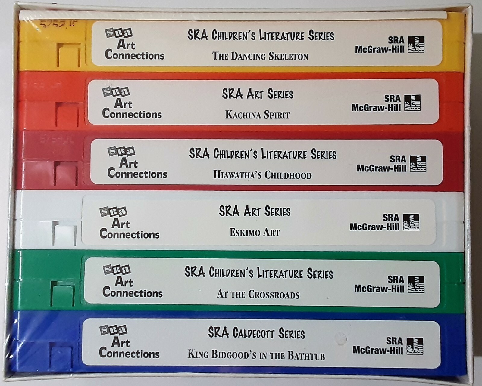 SRA Art Connections Literature & Art Level 4 Video (VHS Box Set) Sealed