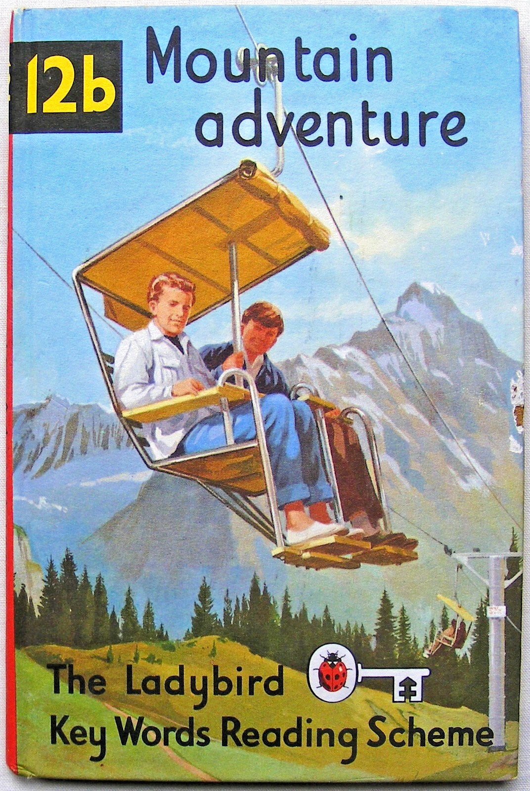 Vintage Ladybird Book– 12b Mountain Adventure–Key Words–1st Ed–Good +FREE COVER+