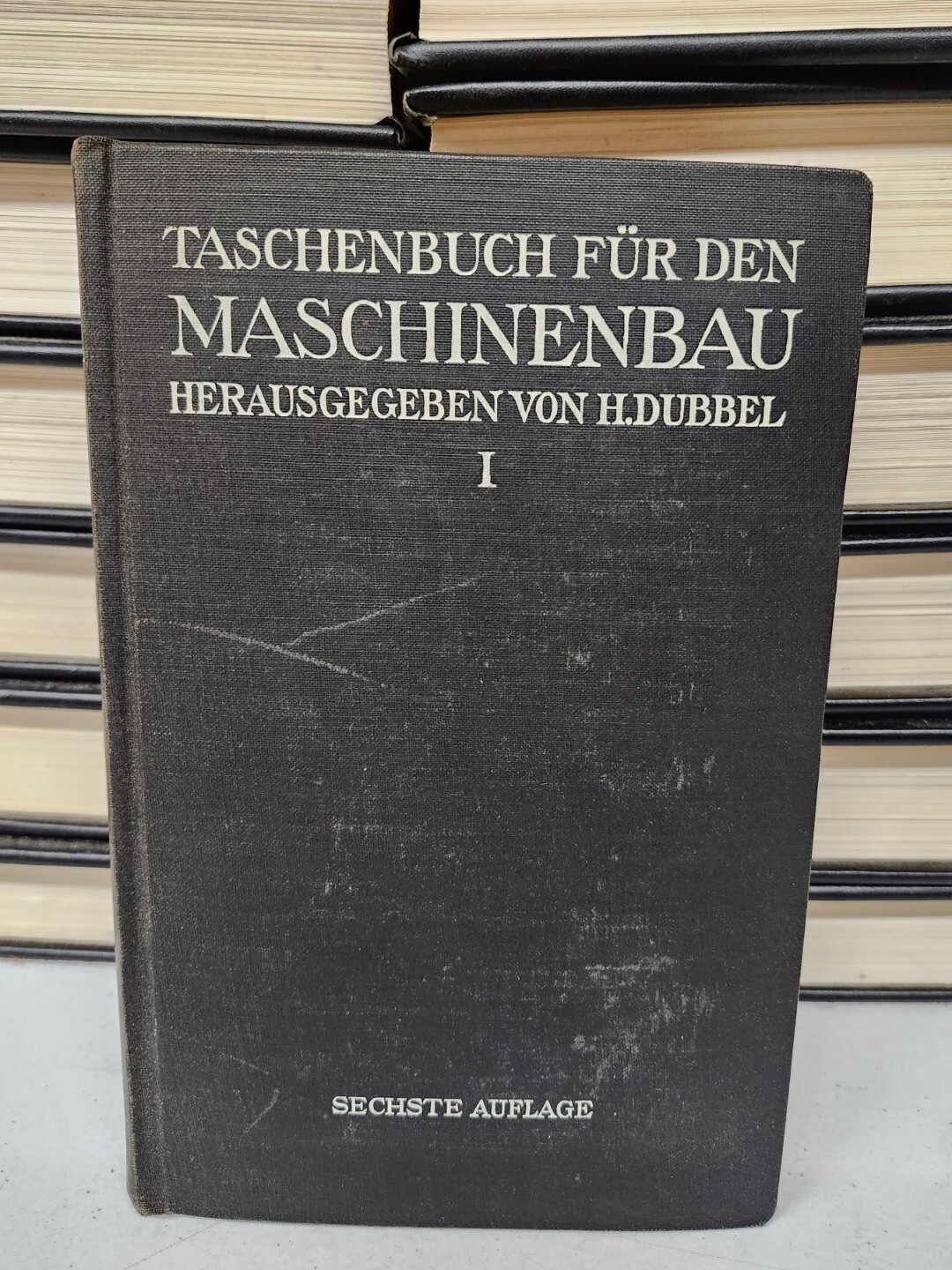 1935 German Taschenbuch Für Den Maschinenbau (I), H. Dubbel