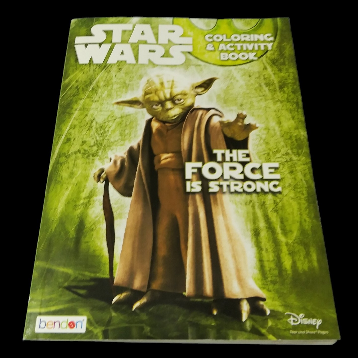 STAR WARS Coloring Activity Book THE FORCE IS STRONG Made In USA Bendon 2018 New