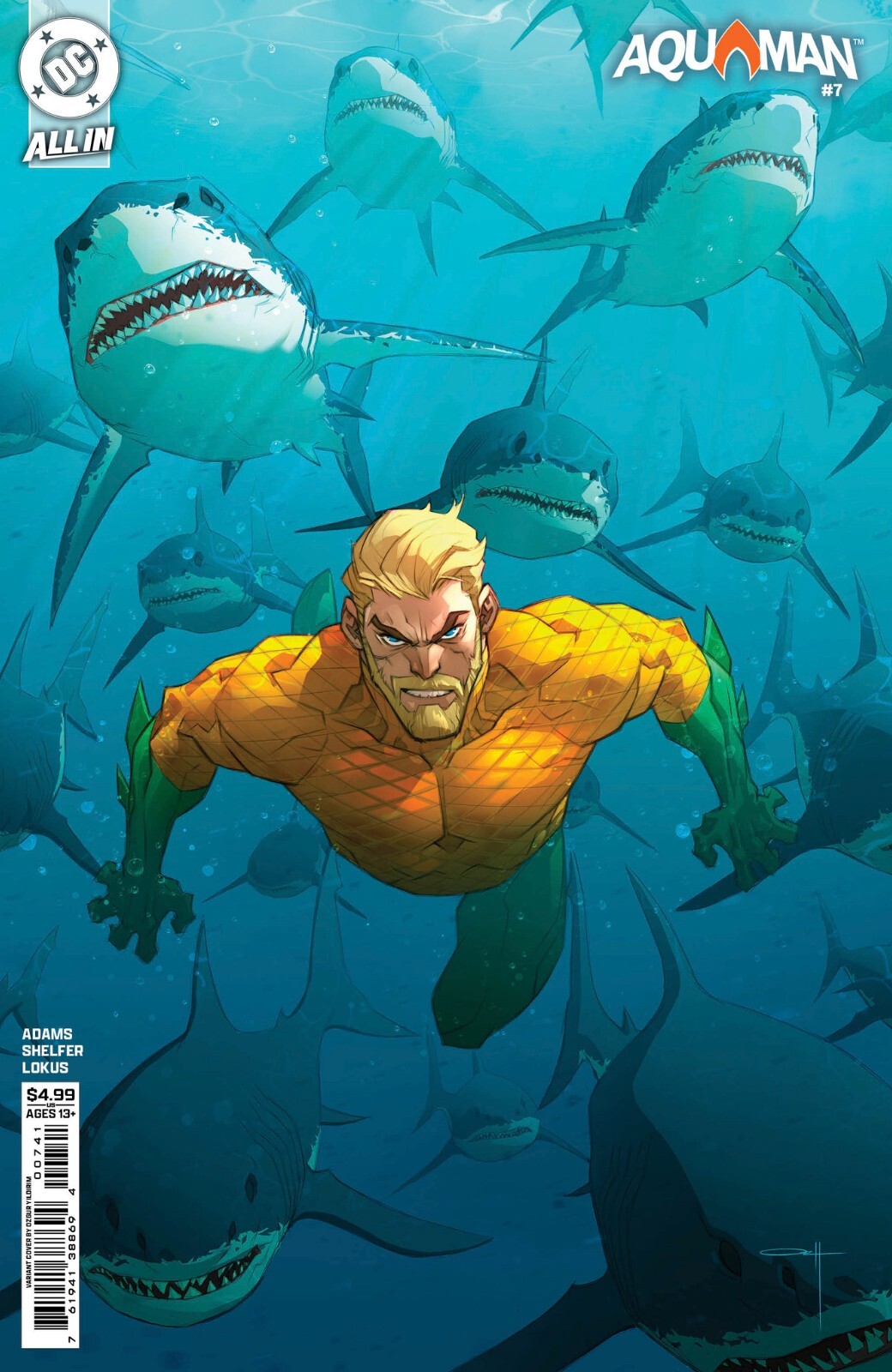 AQUAMAN #7 1:25 OZGUR YILDIRIM VARIANT (09/07/2025)