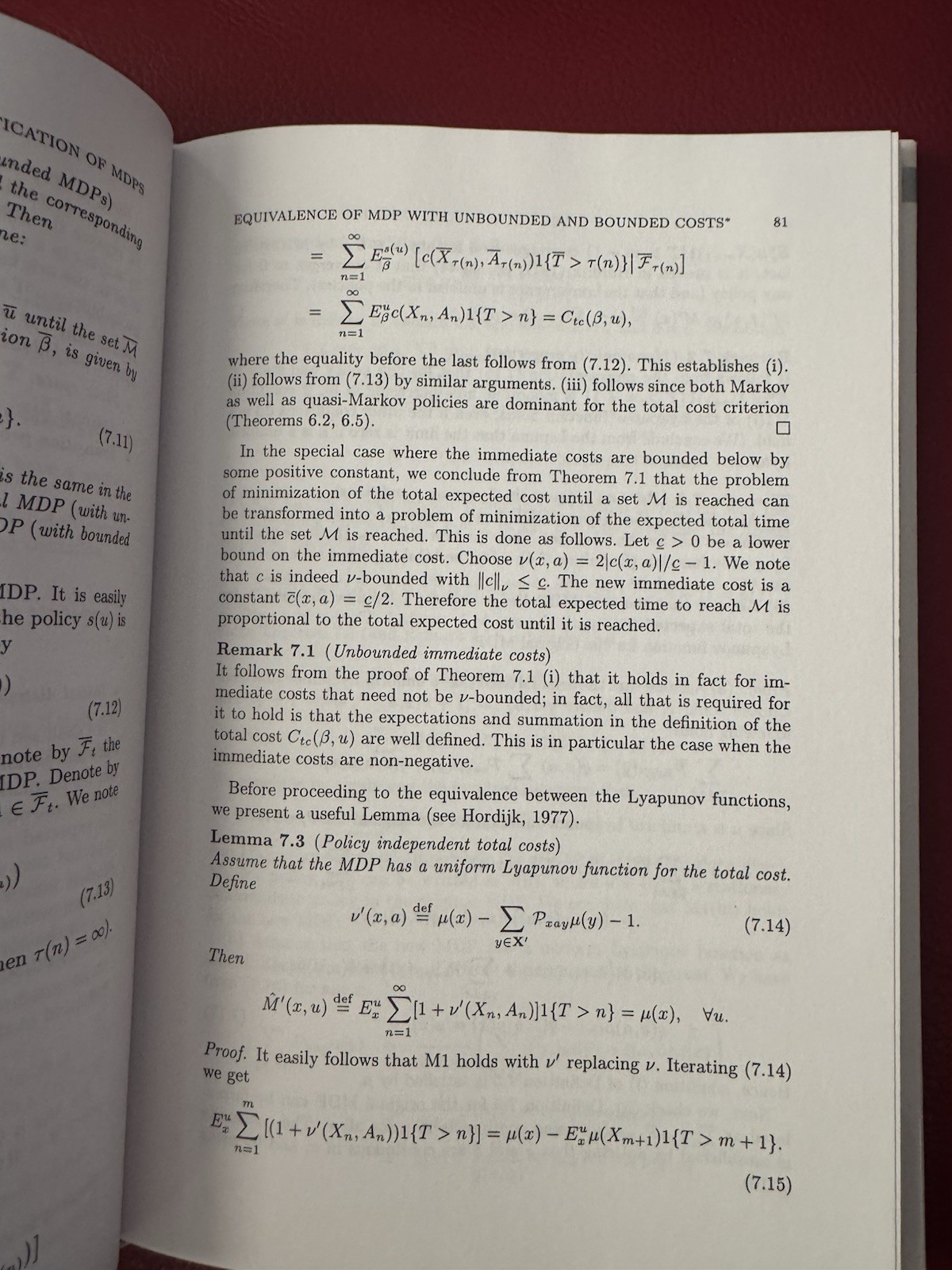 Constrained Markov Decision Processes, Hardcover by Altman, Eitan, Like New