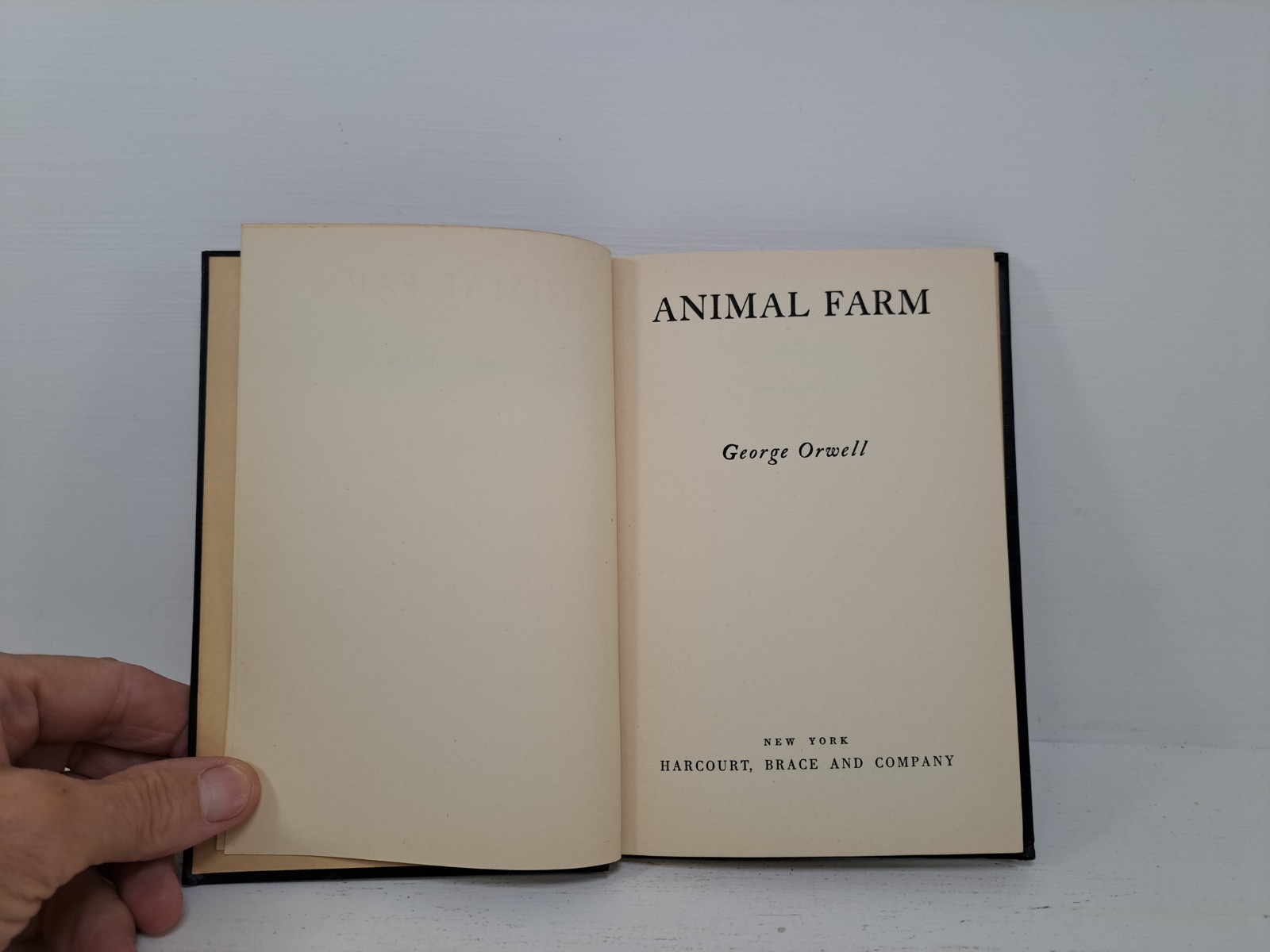 Animal Farm. Harcourt, Brace NY 1946