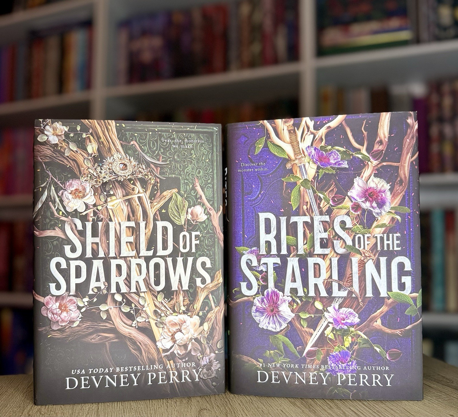 New Shield of Sparrows Rites of the Starling 1st Edition Deluxe Sprayed Edges