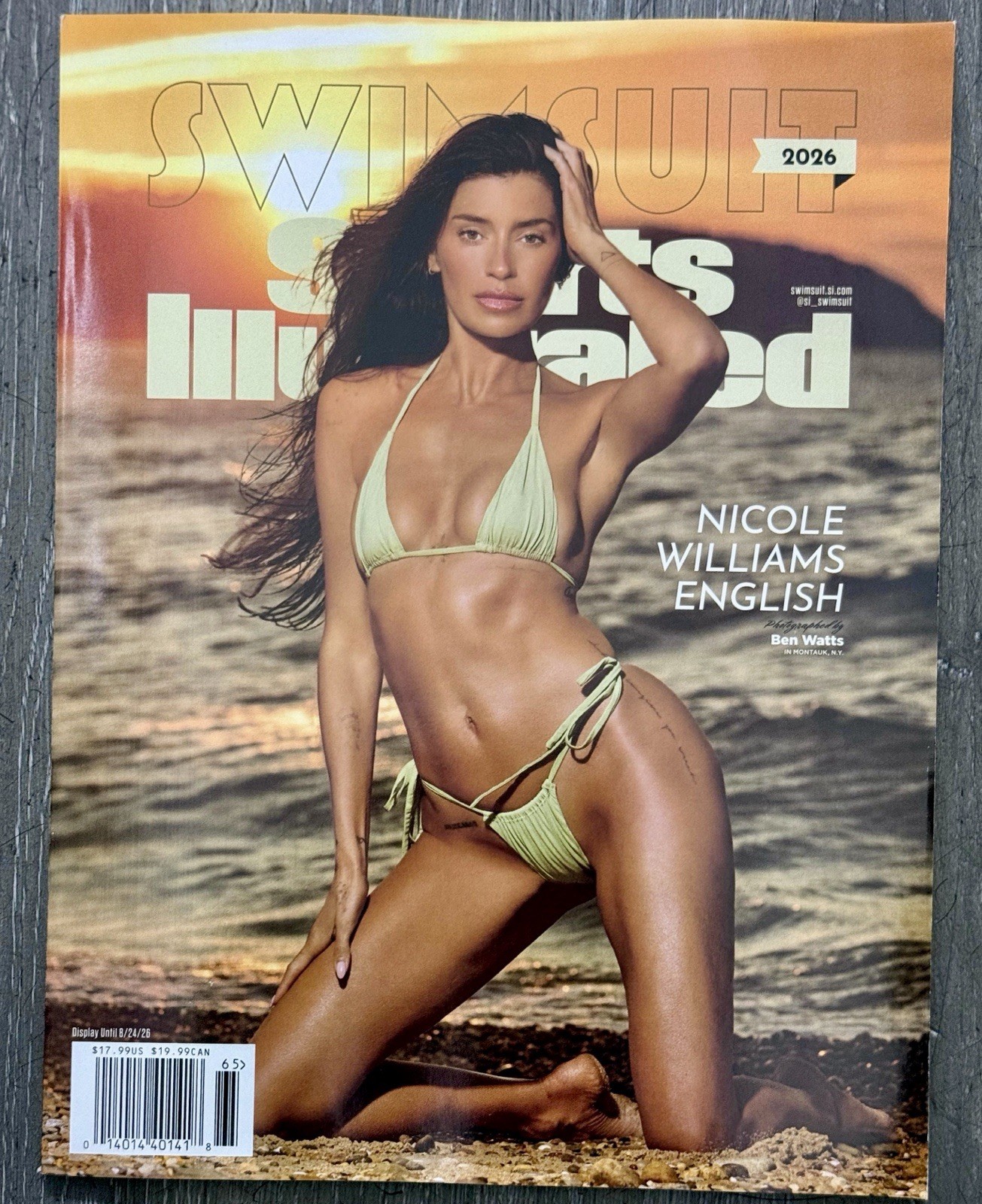 SPORTS ILLUSTRATED MAGAZINE – SWIMSUIT 2026 – NICHOLE WILLIAM – BRAND NEW