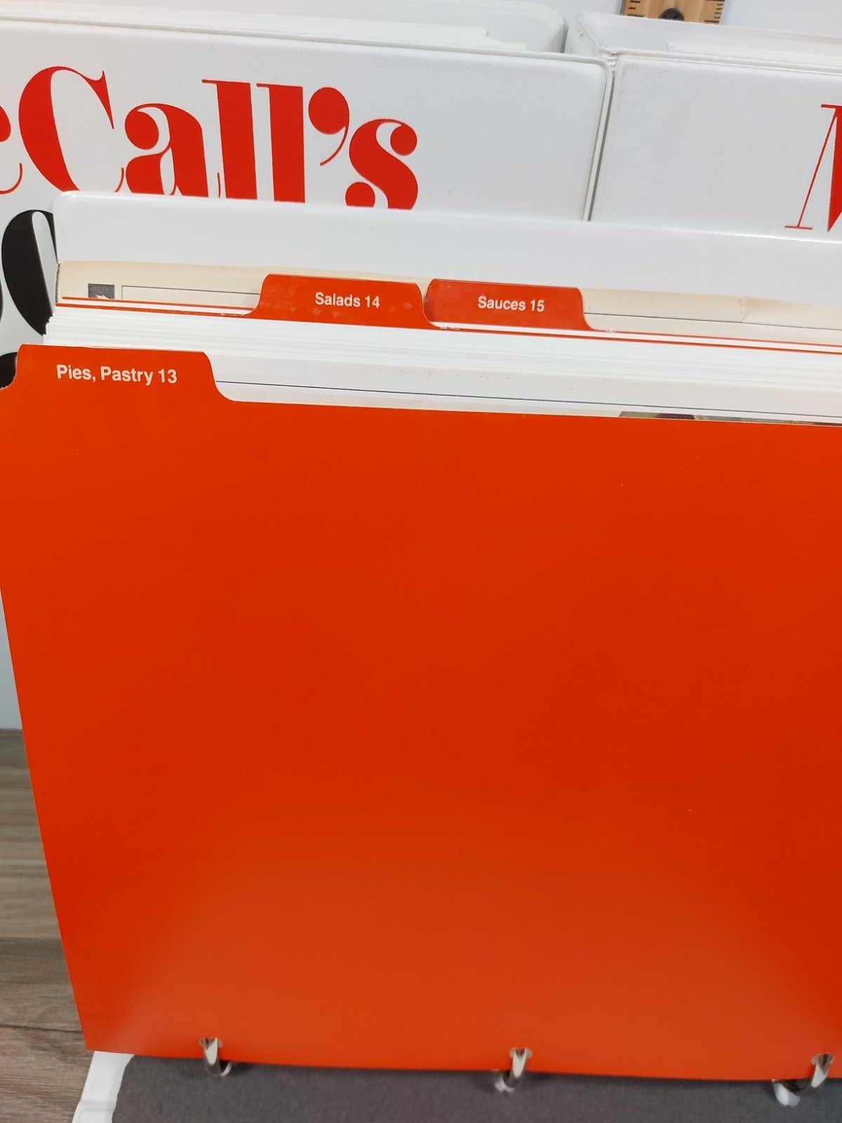 McCall’s Cooking School, 3 Volume Set, 3 Ring Binder Complete