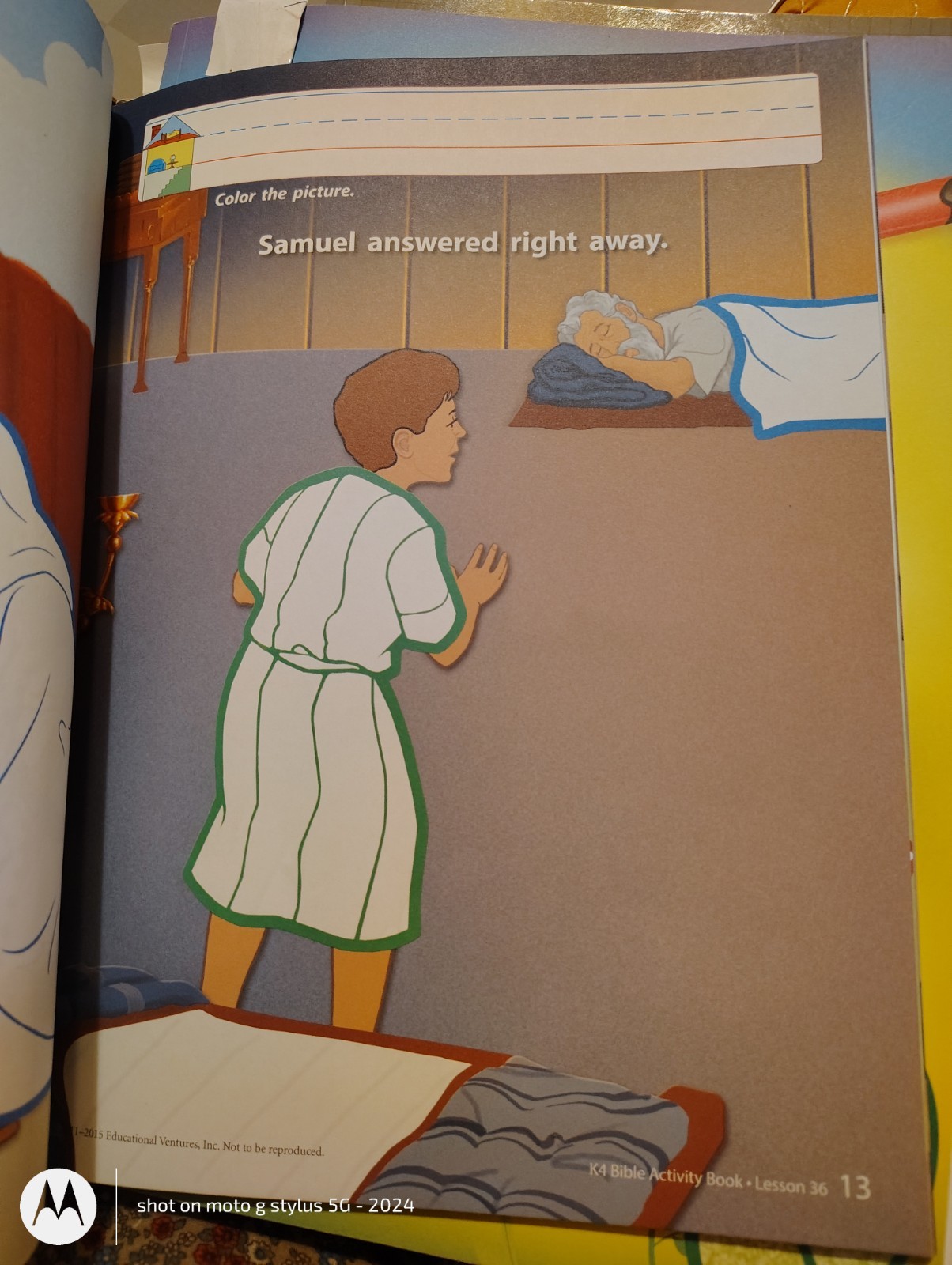 Abeka K4 Bible Activity Book NEW 2nd Edition