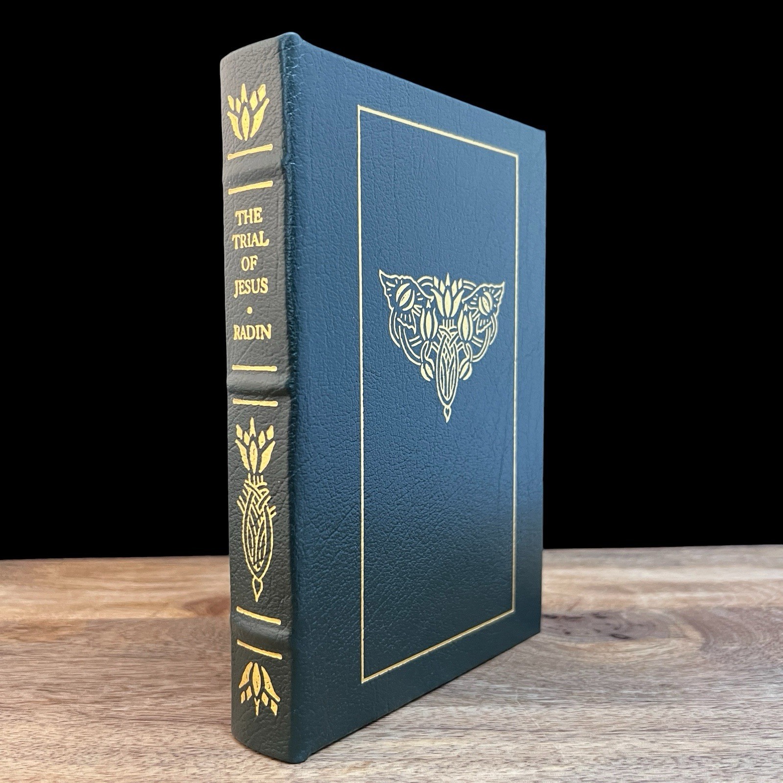 TRIAL OF JESUS Max Radin Gryphon Full Leather Binding, Gilt Edges