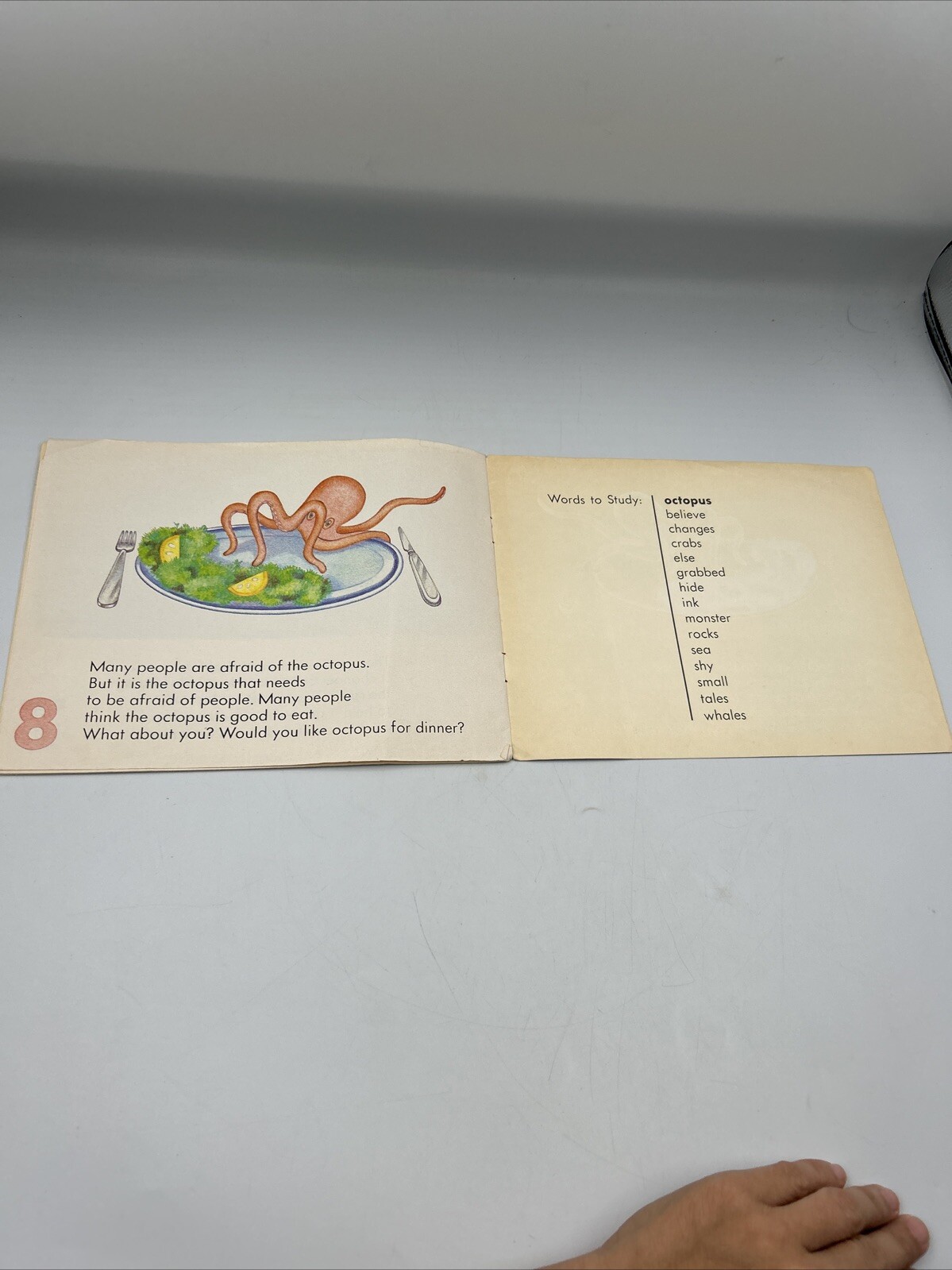 The Octopus Book 9 (Sight Word Program) by Alvin Granowsky ‘83 Modern Curriculum