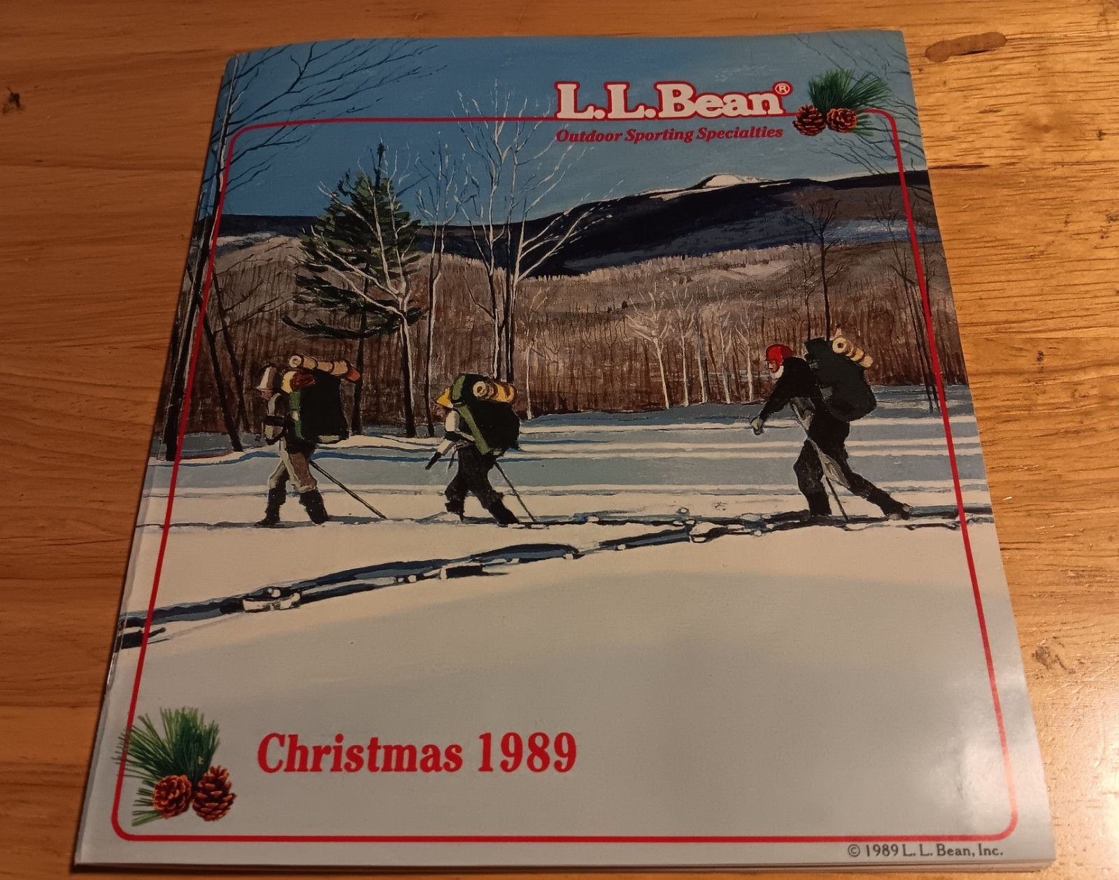 L L Bean Christmas 1989 Catalog (72 Pages)