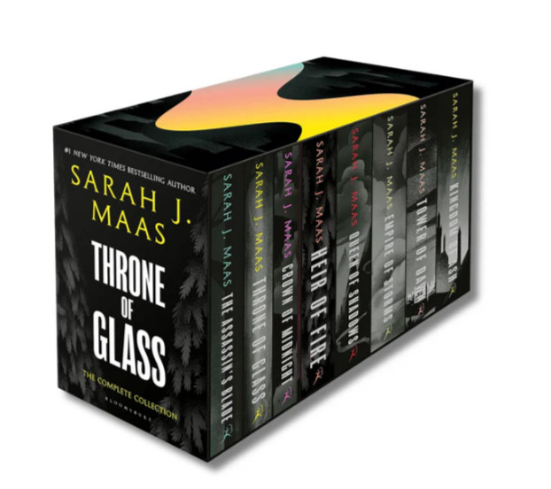 Throne of Glass by Sarah J. Maas Box Set (Paperback, 2023, Bloomsbury )
