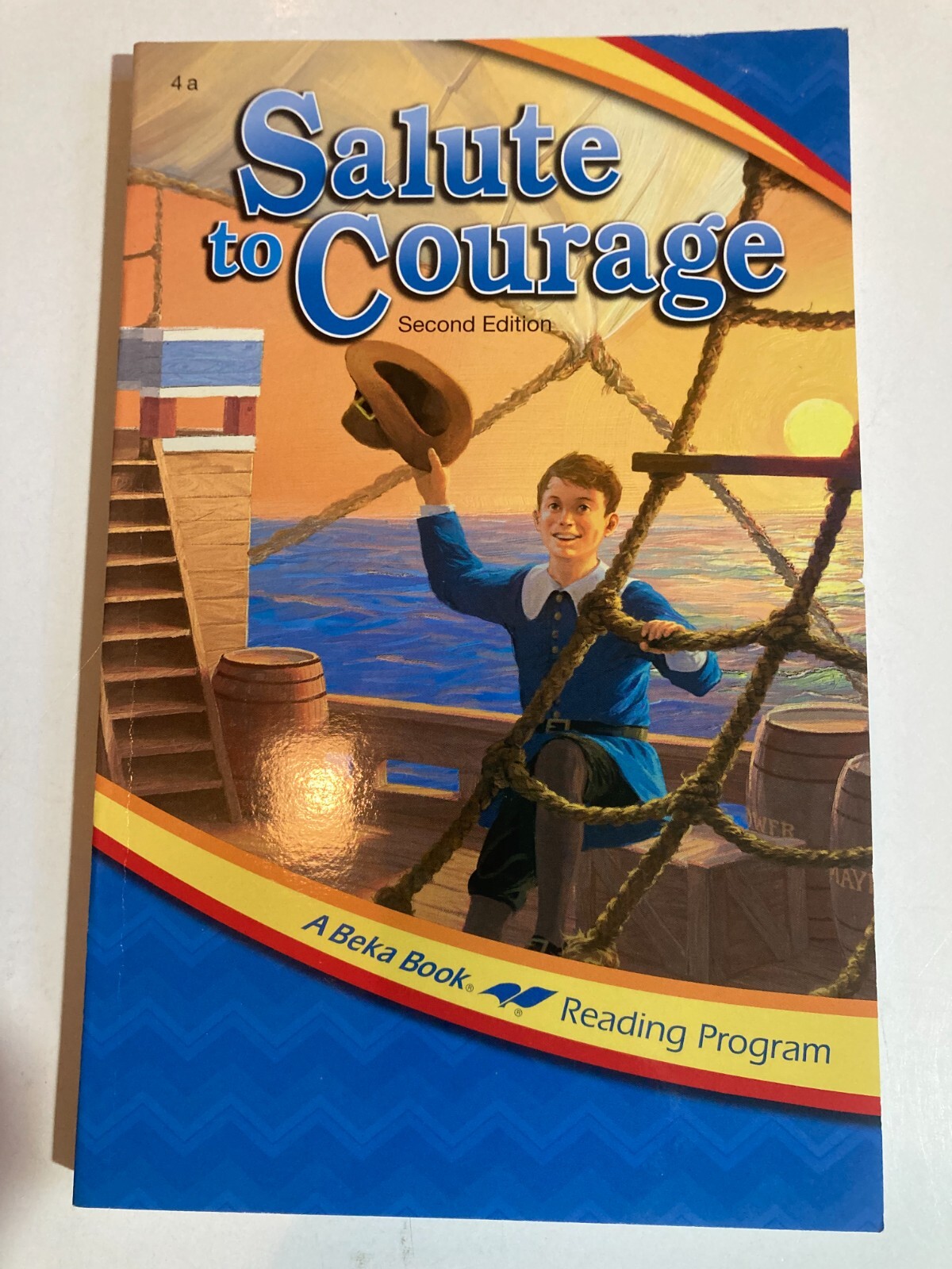 Abeka SALUTE TO COURAGE 4th grade SECOND EDTION new