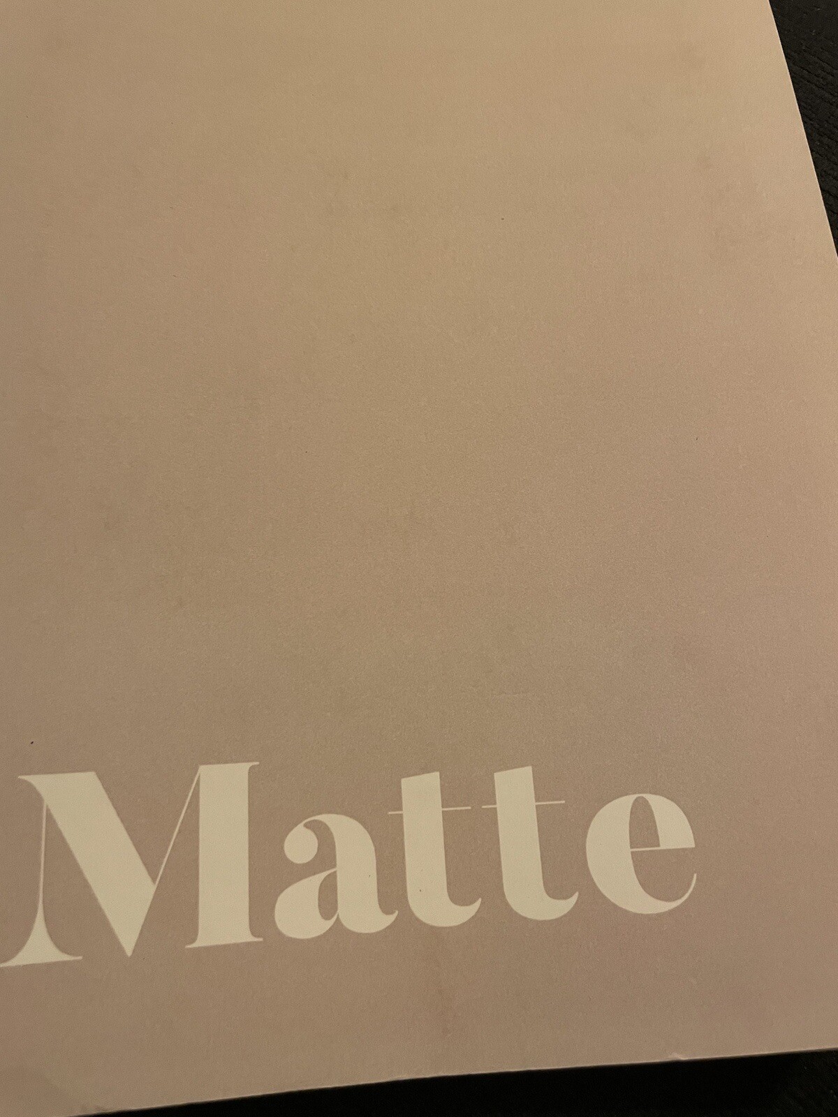 Matte Books Decora Co. As shown pictures