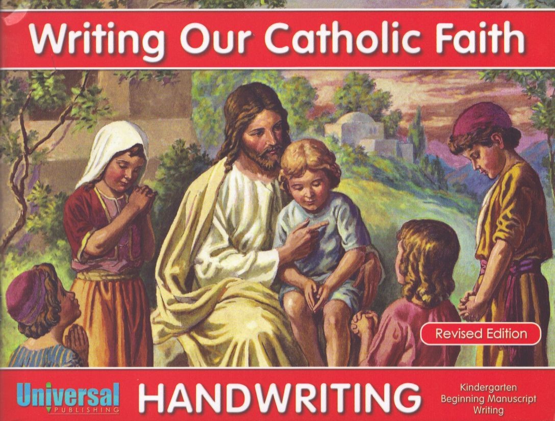 Writing Our Catholic Faith Handwriting Program NEW Kindergarten . Never used.
