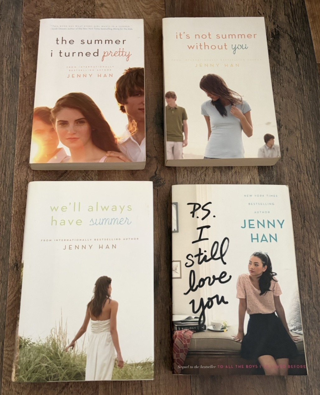 Jenny Han Book Lot The Summer I Turned Pretty series mixed lot of 4 books