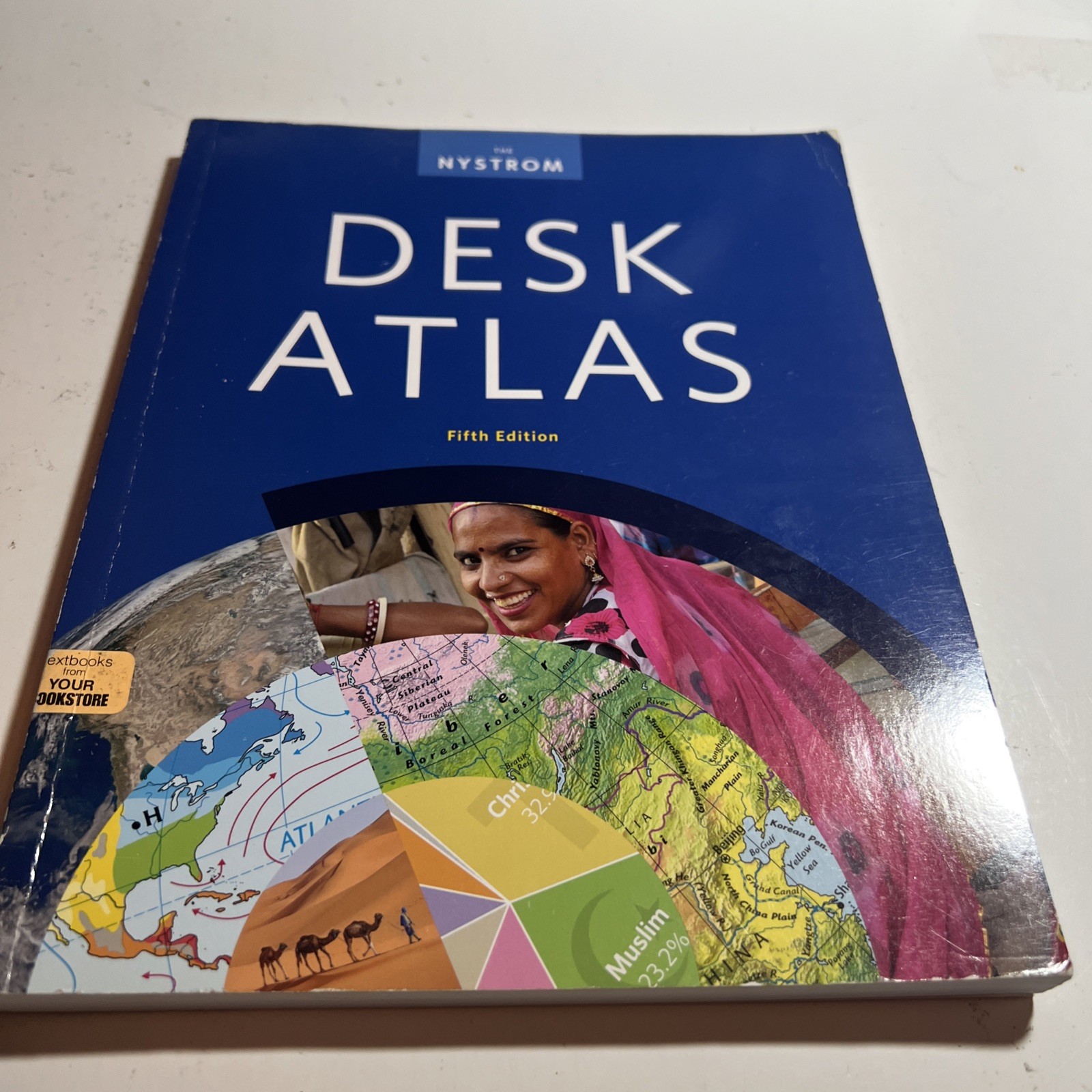 The Nystrom Desk Atlas, 5th edition – Paperback By N/A – VERY GOOD