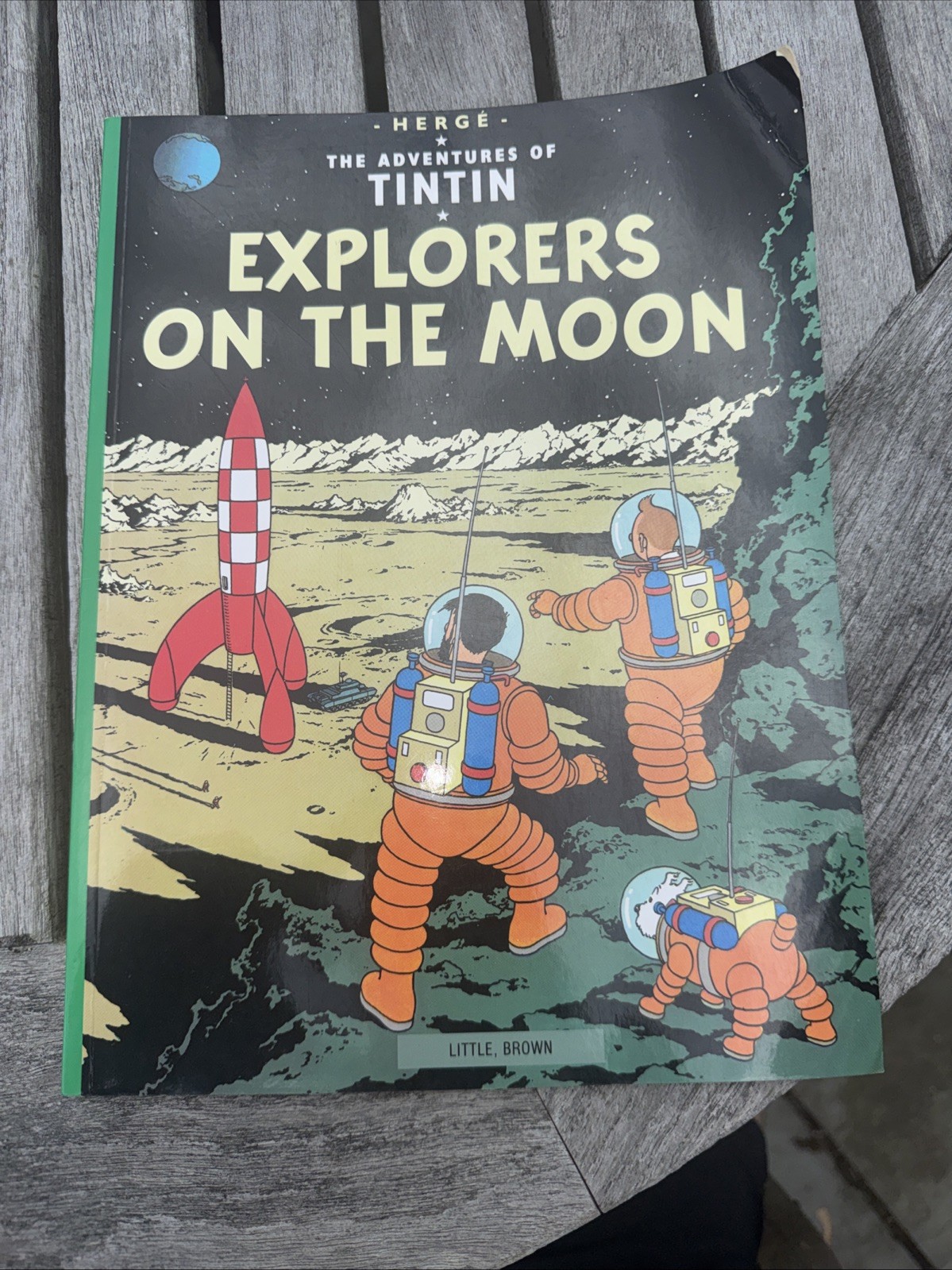 POP UP! Tintin Explorers on the Moon Herge Little Brown 1992