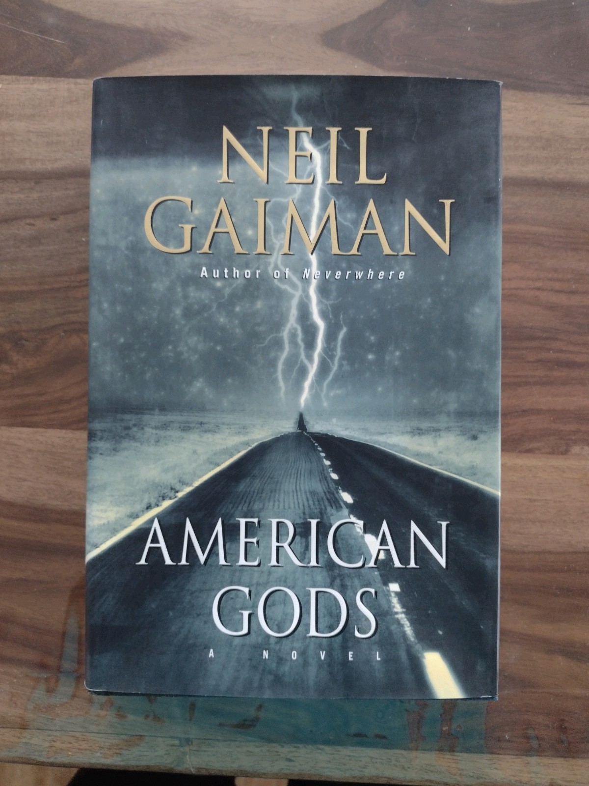 American Gods by Neil Gaiman SIGNED 2001 Hardcover First Edition, First Printing