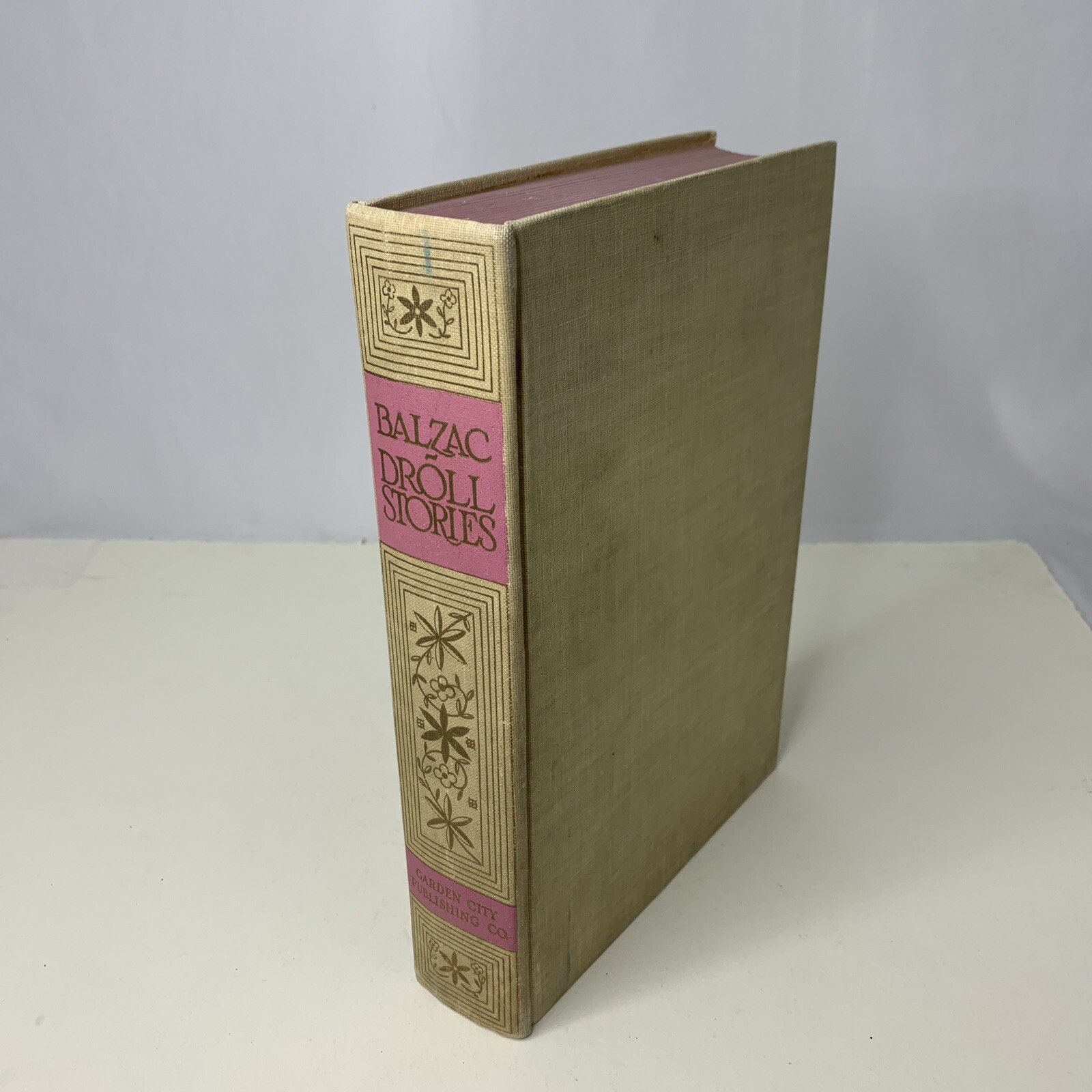 cy 1928, 1941 ed. DROLL STORIES by Honore De Balzac, 266 pages read