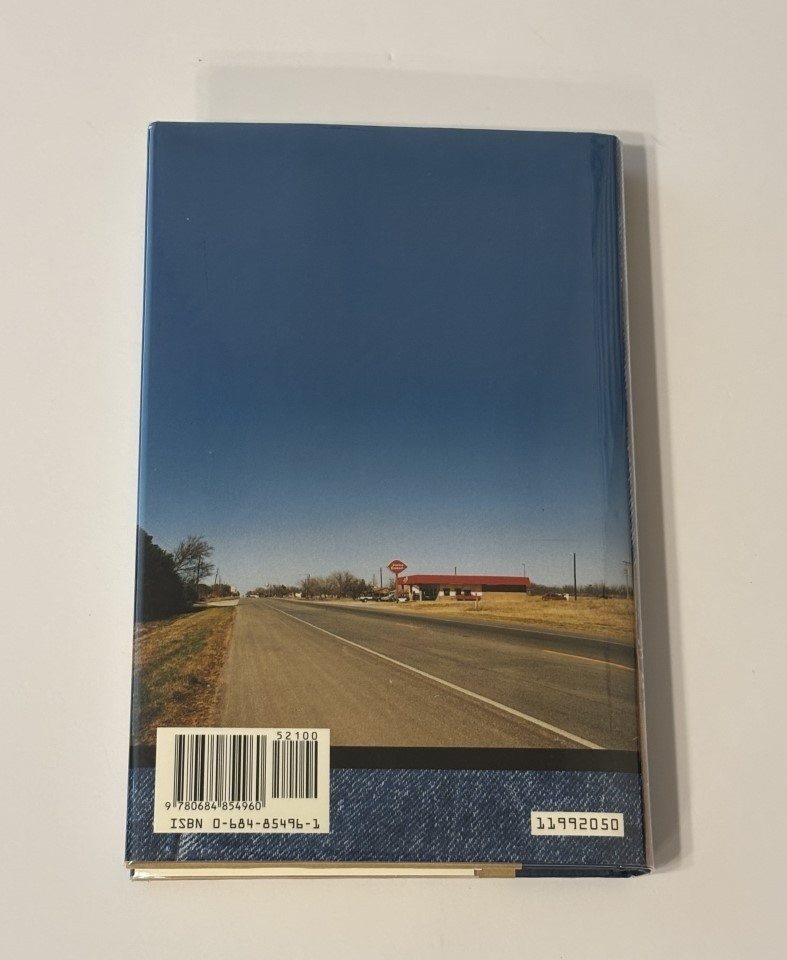 Signed — Walter Benjamin at the Dairy Queen — Larry McMurtry — 1st/1st — HCDJ NF