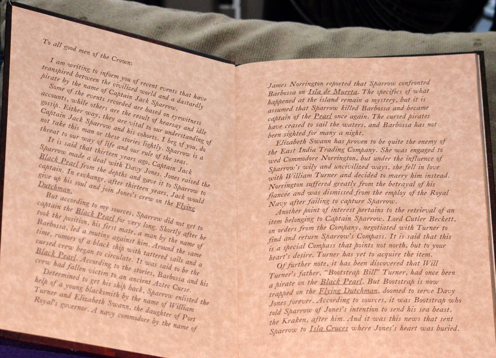 Pirates of the Caribbean: At World’s End The Movie Storybook