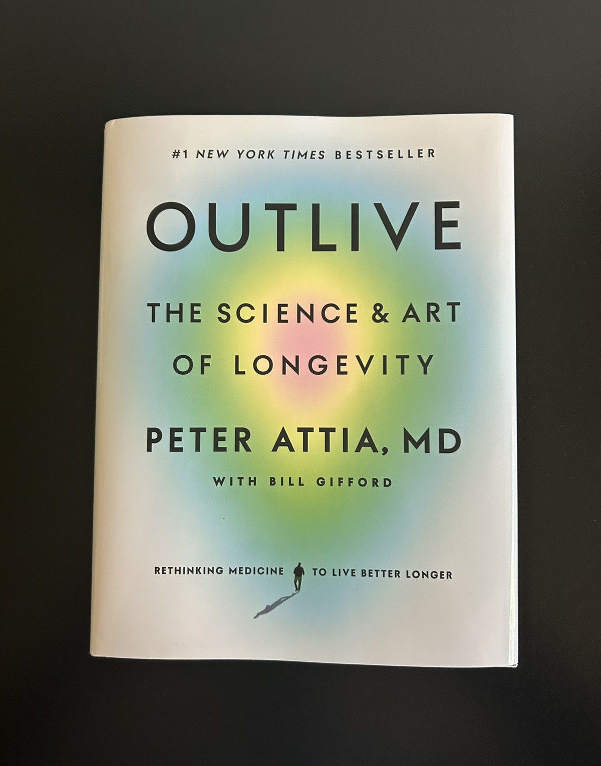 Outlive: The Science & Art of Longevity – Hardcover By Peter Attia MD – Like New