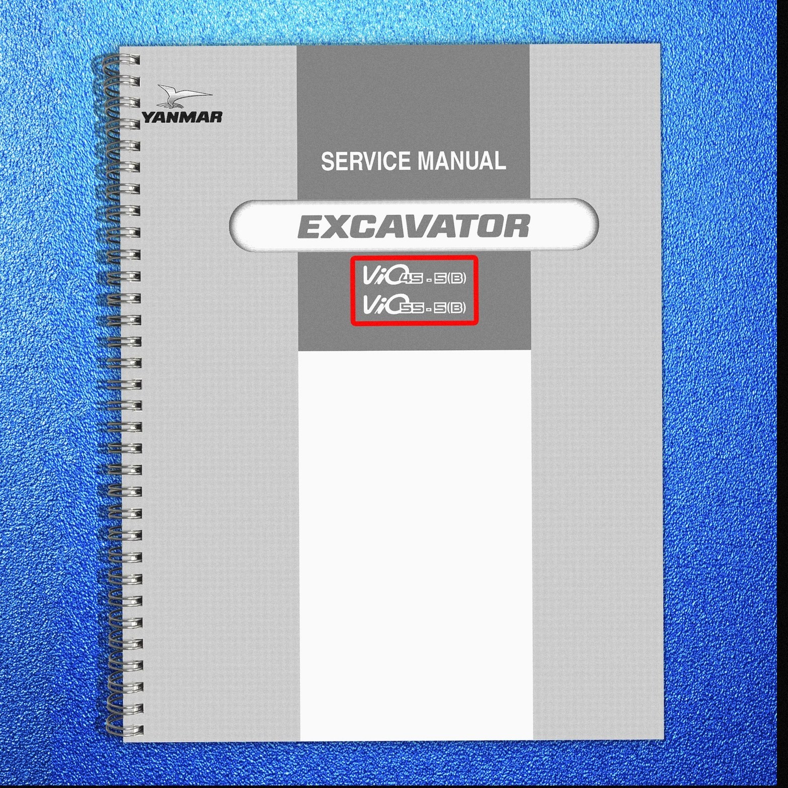 YANMAR ViO 45-5-B 55-5-B Service Manual – CLOSURE – COVERING – XL FOLDOUT PAGES