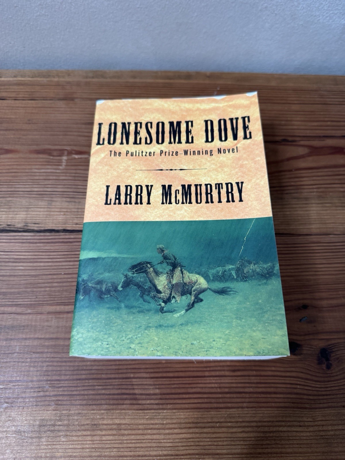 Lonesome Dove Larry McMurtry Trade Paperback Pulitzer Prize Novel Western